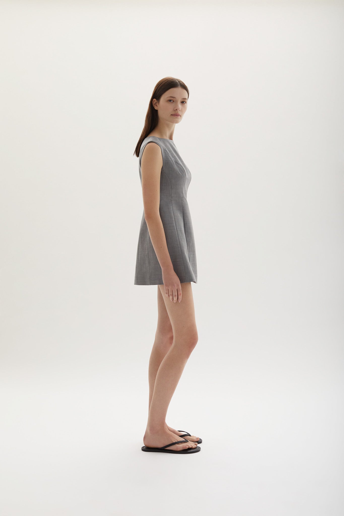Kelli Mini Dress Grey