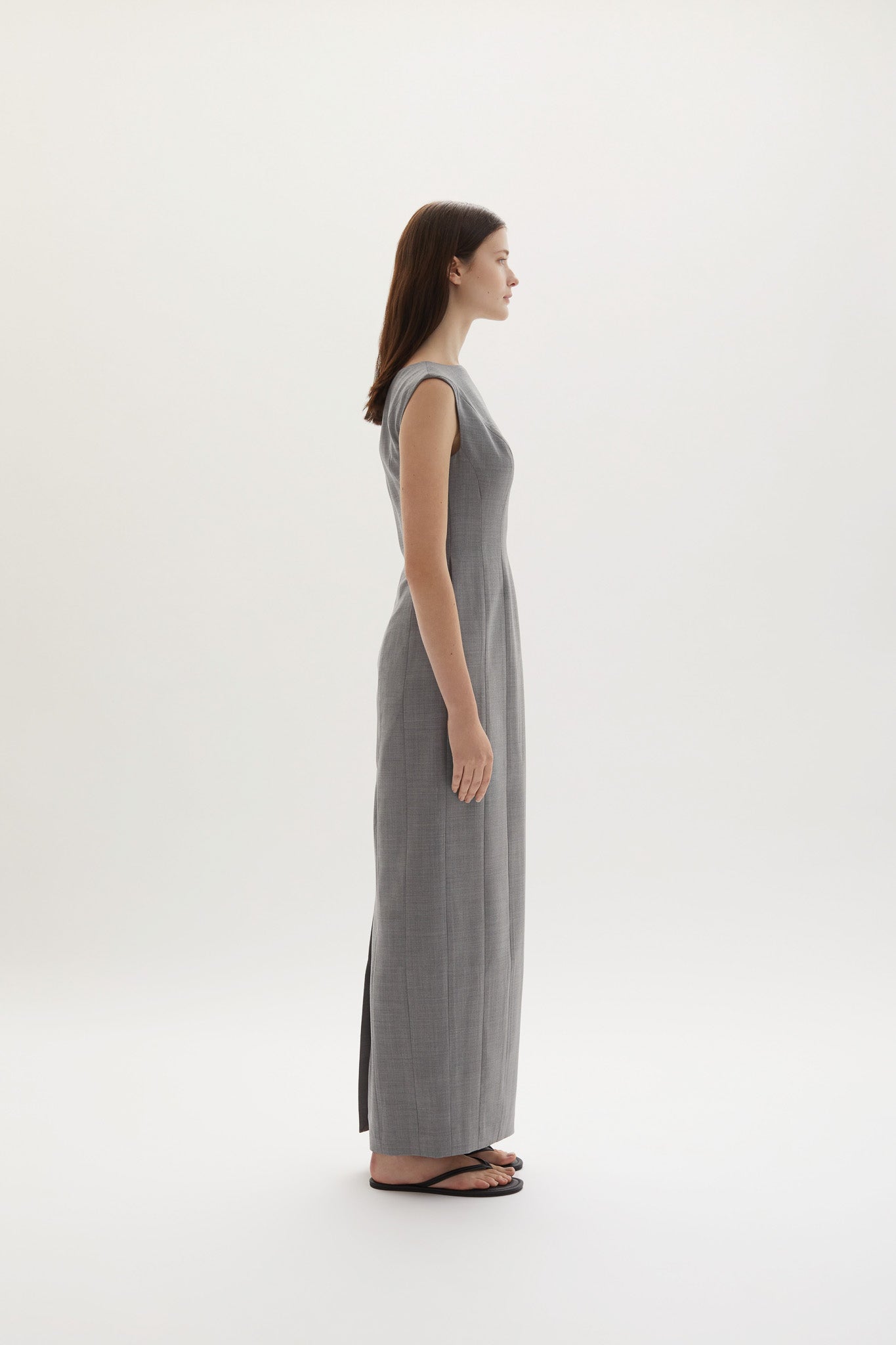 Kelli Maxi Dress Grey