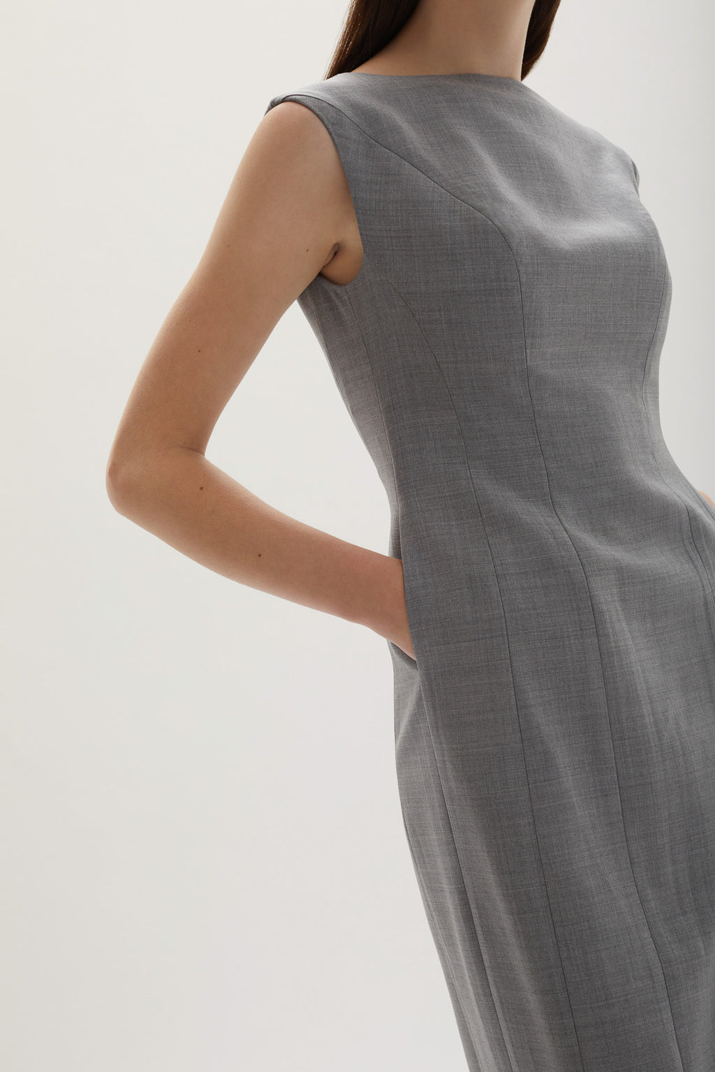 Kelli Maxi Dress Grey