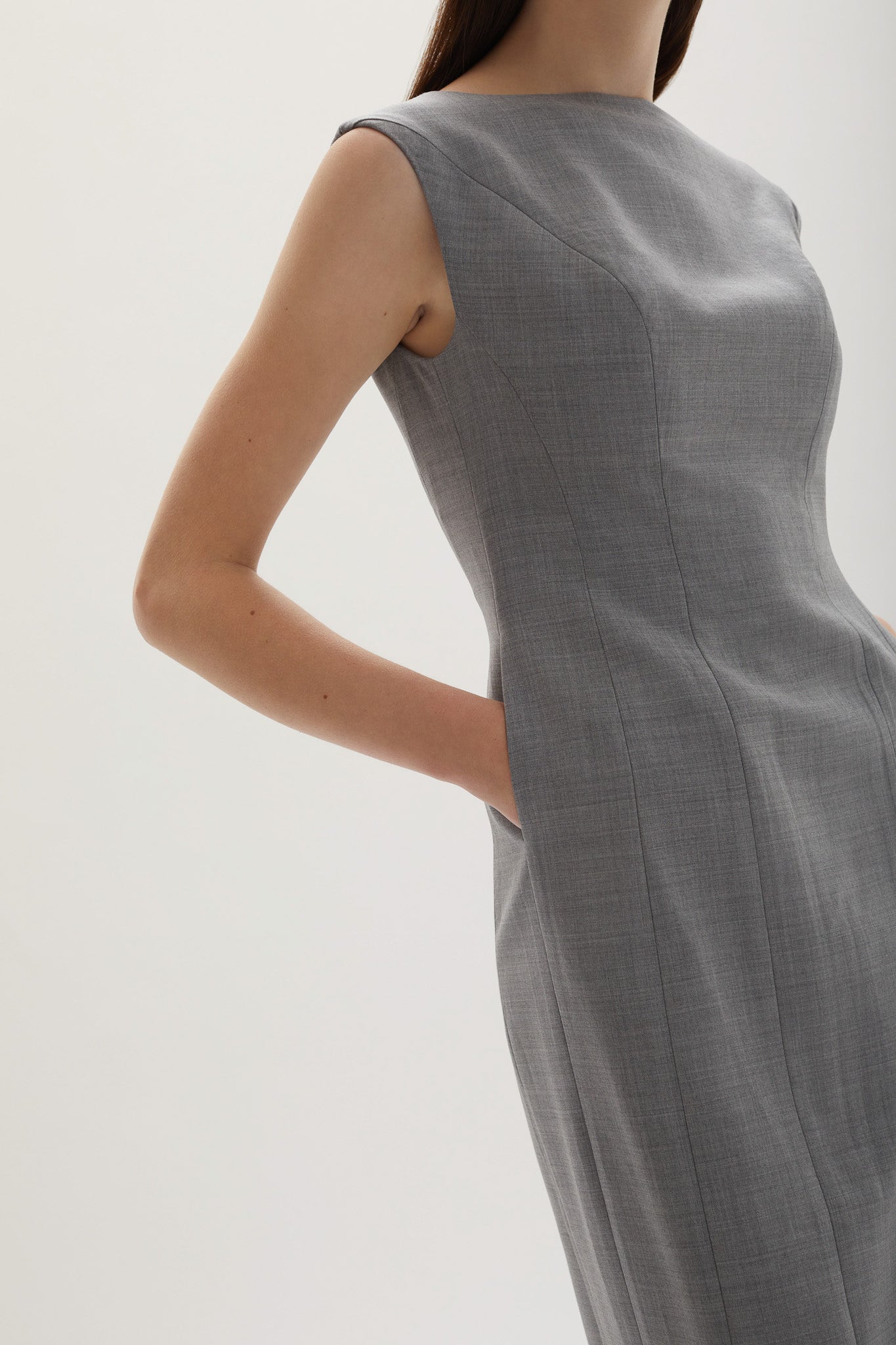 Kelli Maxi Dress Grey