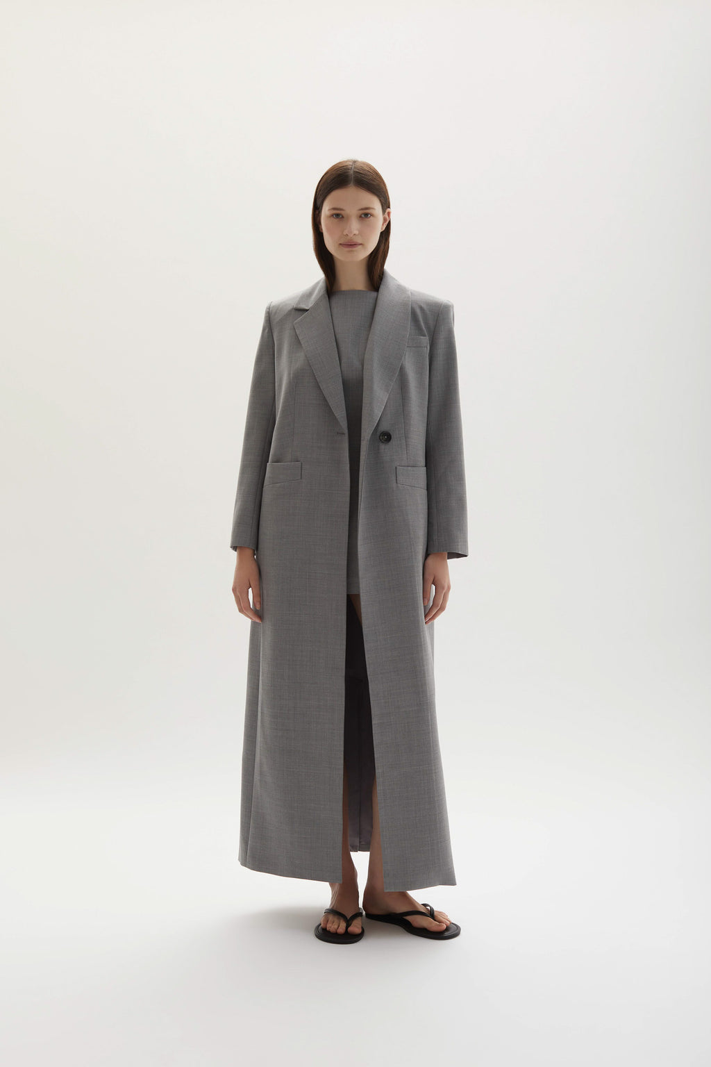 Allora Overcoat Grey