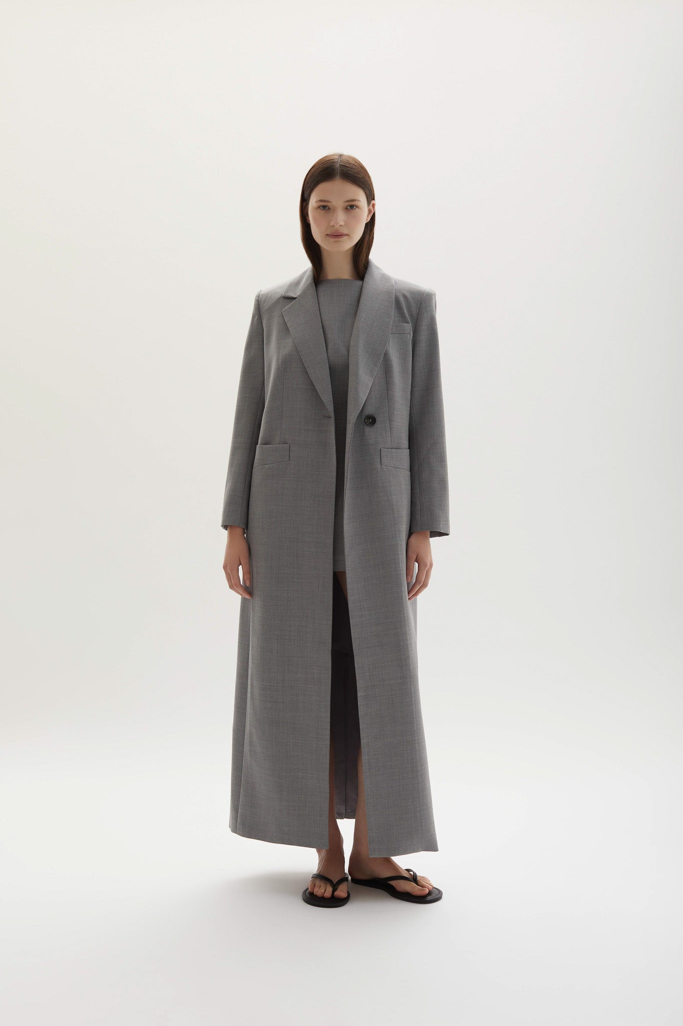 Allora Overcoat Grey