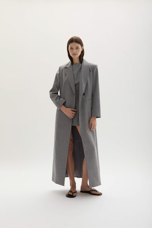 Allora Overcoat Grey