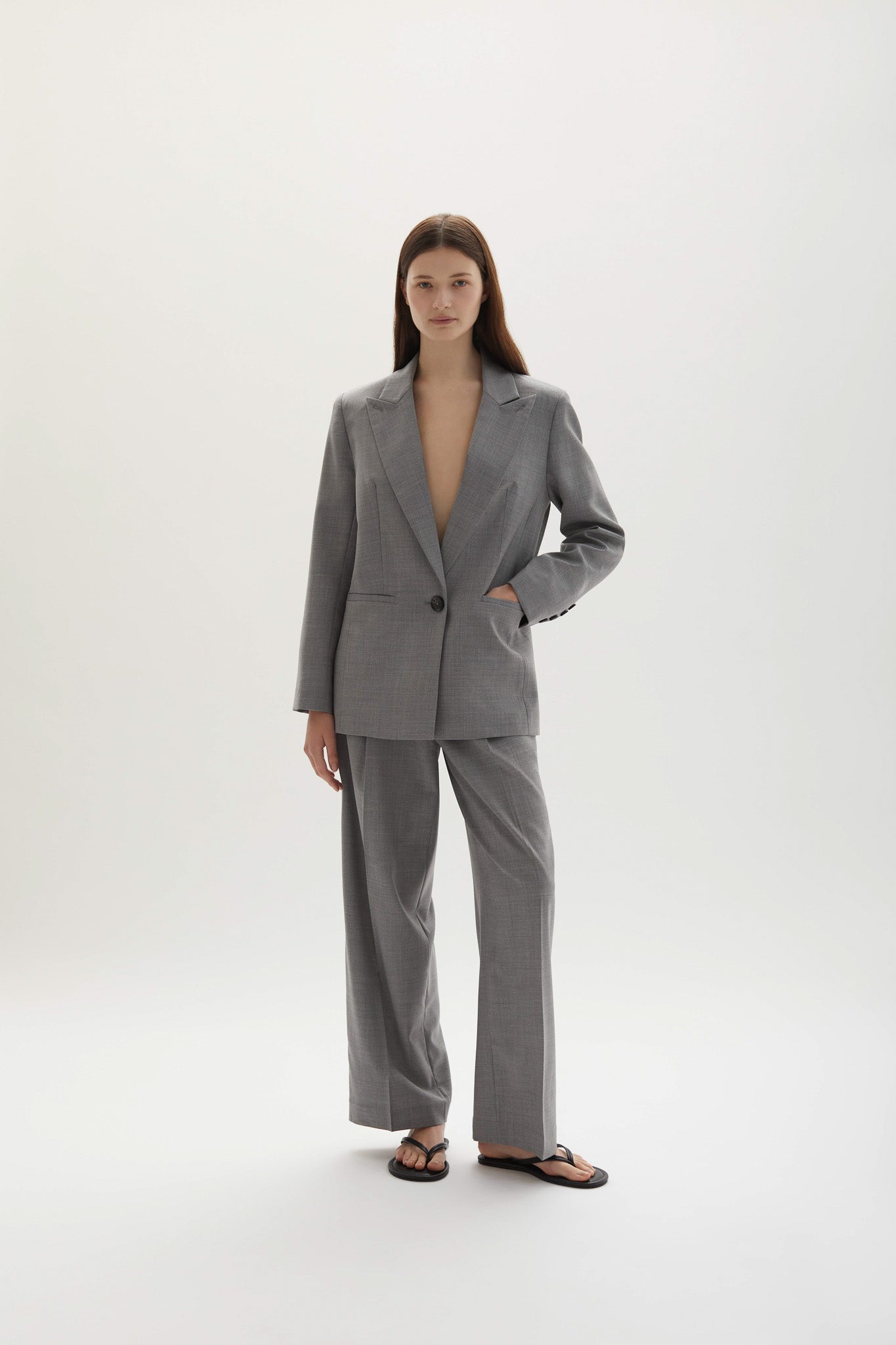 Ila Blazer Grey