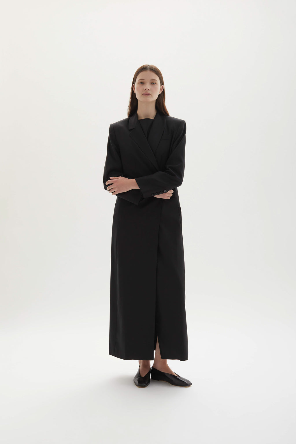 Allora Overcoat Black