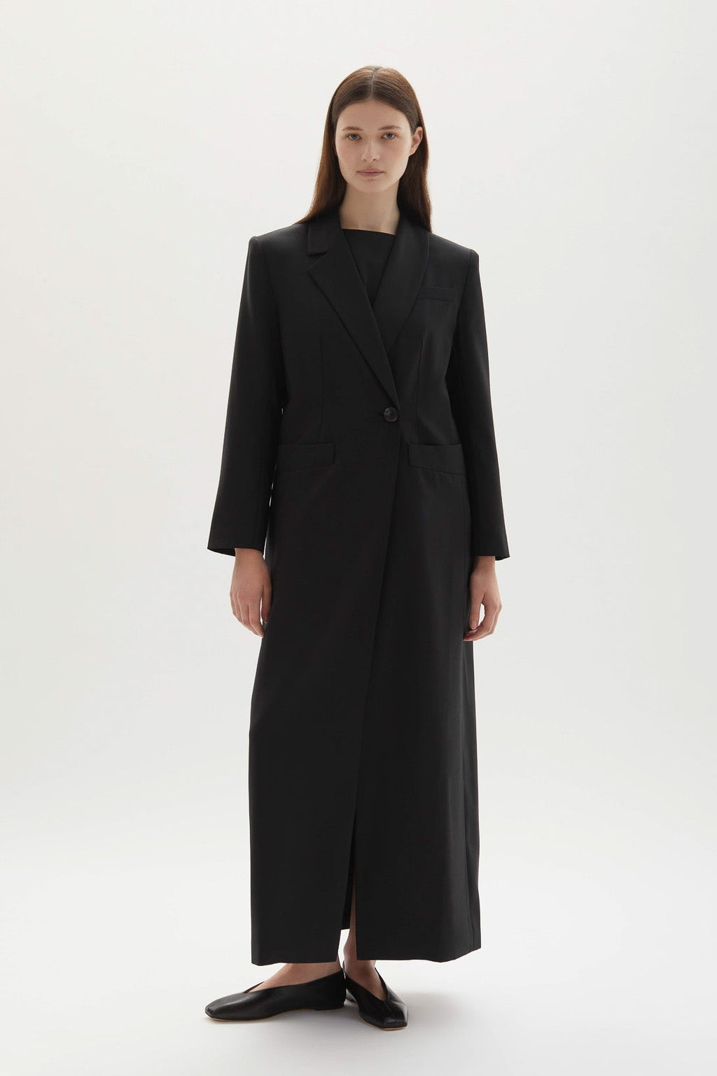 Allora Overcoat Black