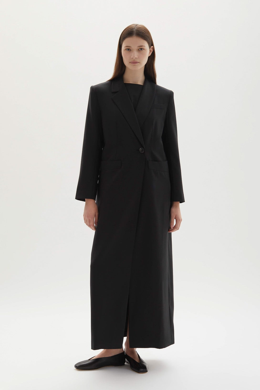 Allora Overcoat Black
