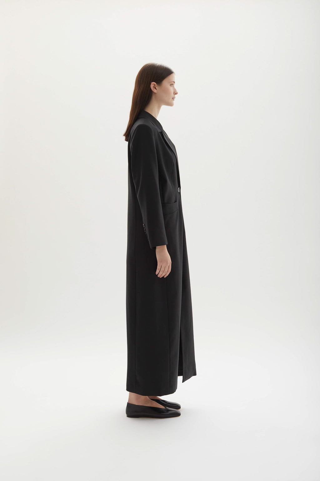 Allora Overcoat Black