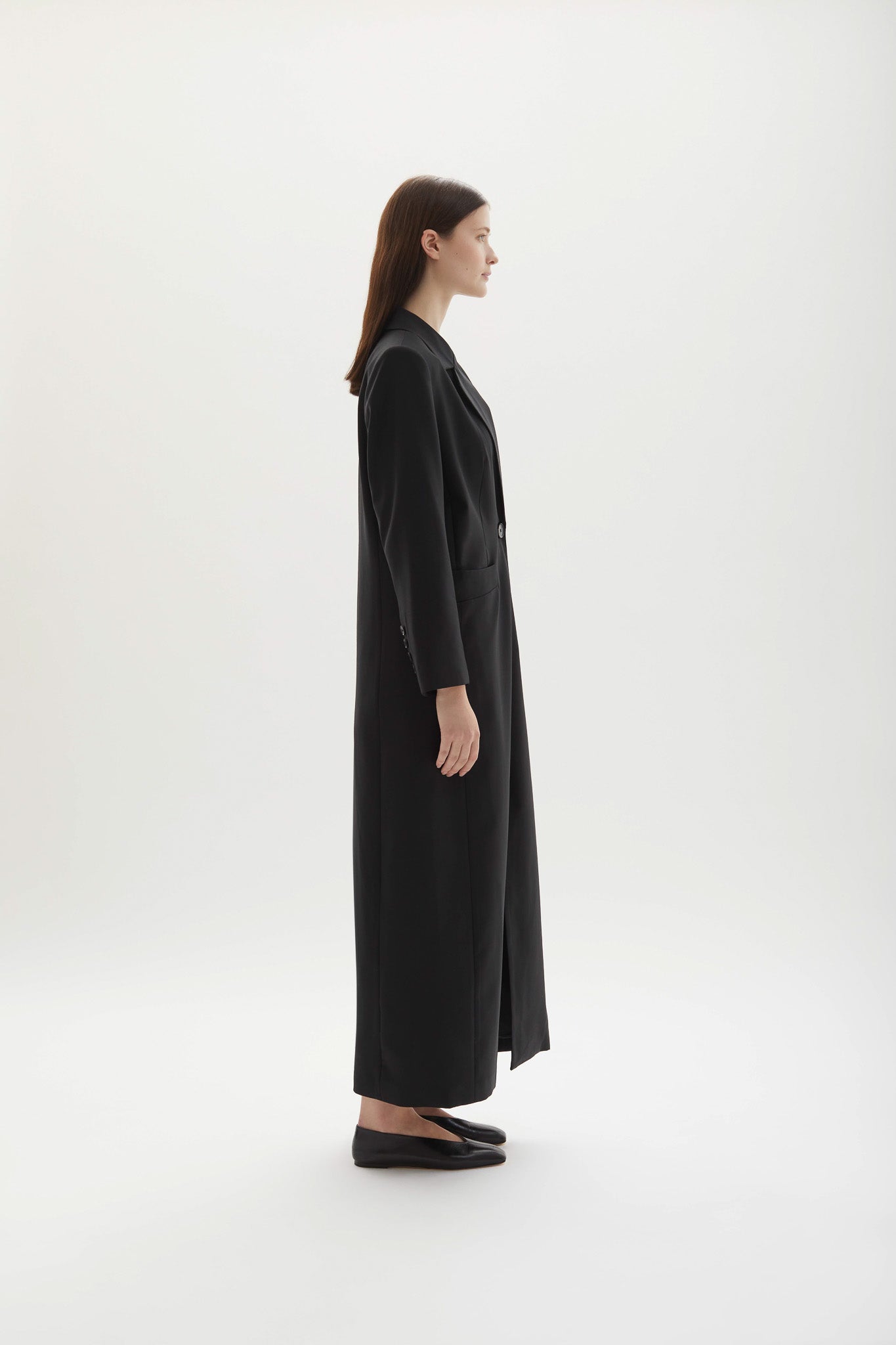 Allora Overcoat Black