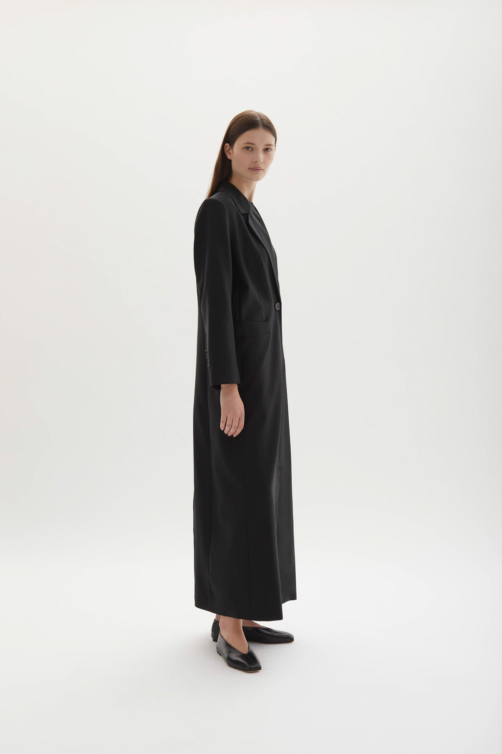 Allora Overcoat Black