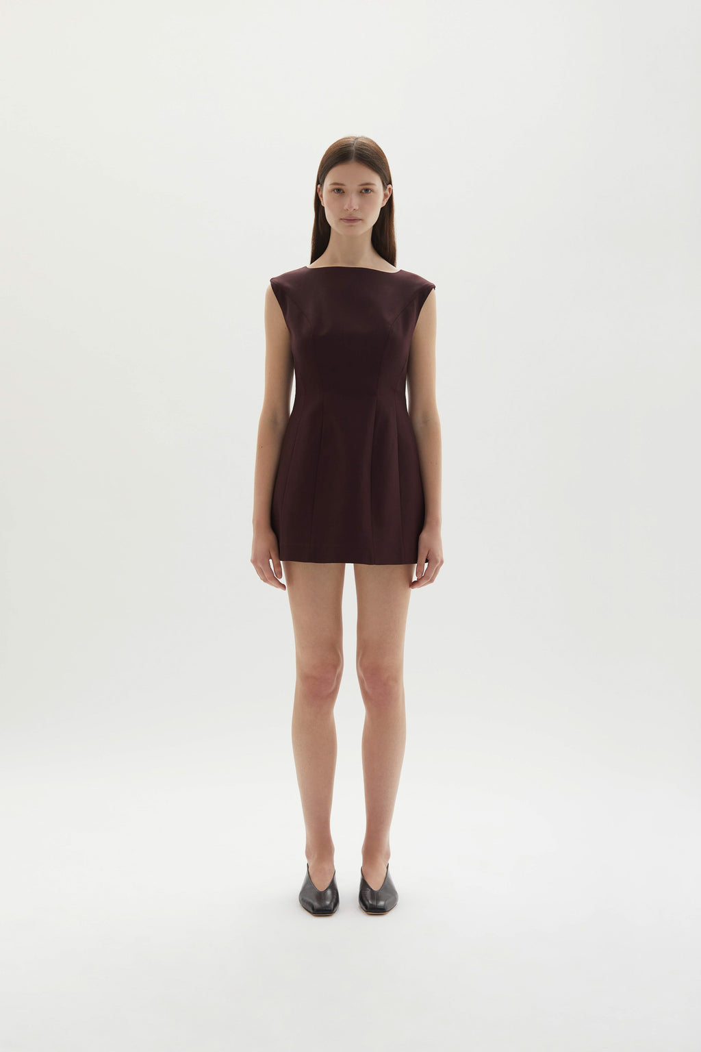 Kelli Mini Dress Plum