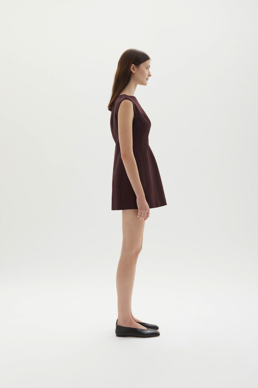 Kelli Mini Dress Plum