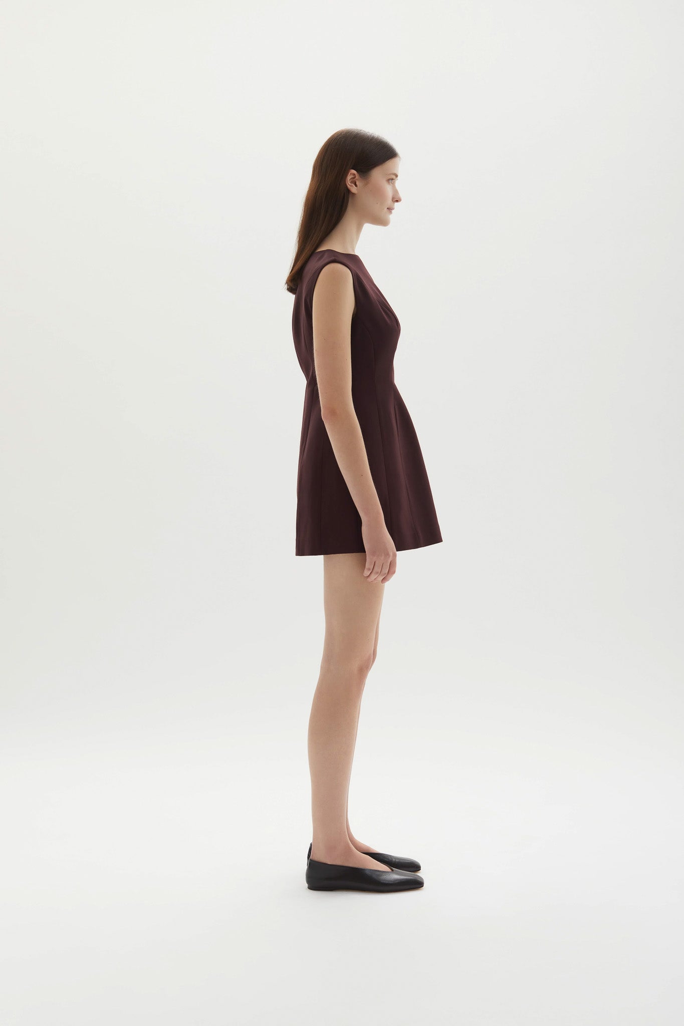 Kelli Mini Dress Plum