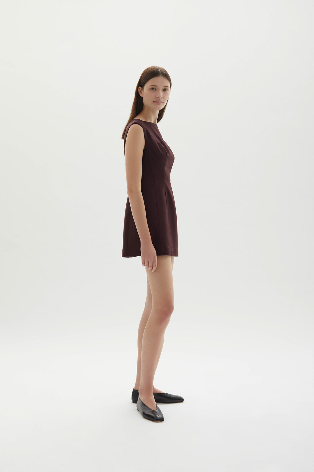 Kelli Mini Dress Plum
