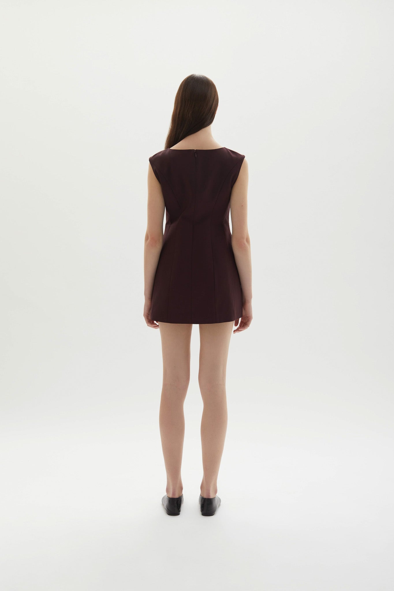 Kelli Mini Dress Plum