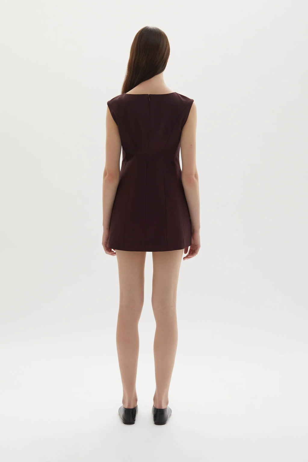 Kelli Mini Dress Plum