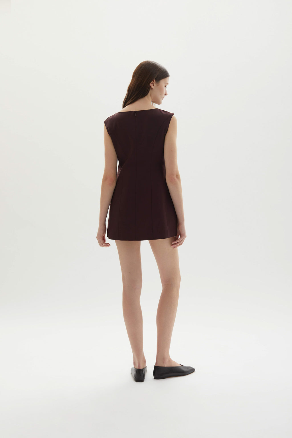 Kelli Mini Dress Plum