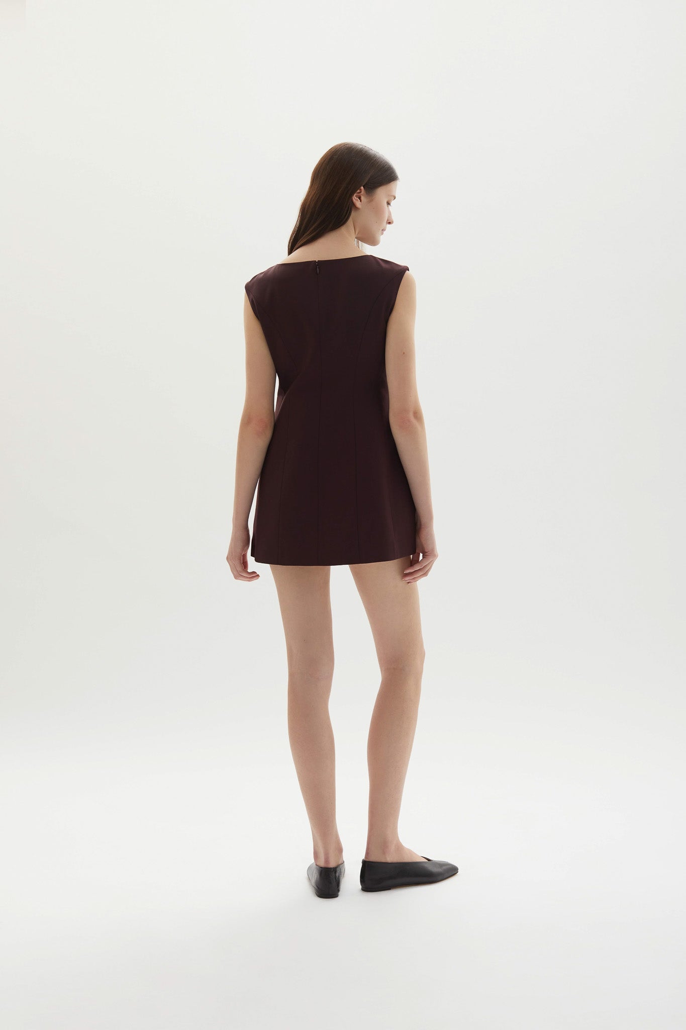 Kelli Mini Dress Plum