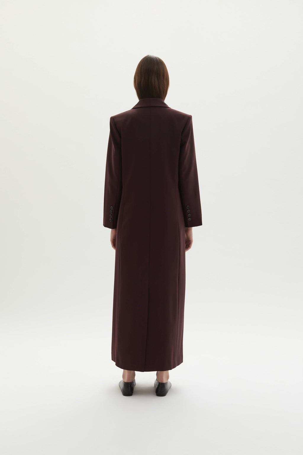 Allora Overcoat Plum