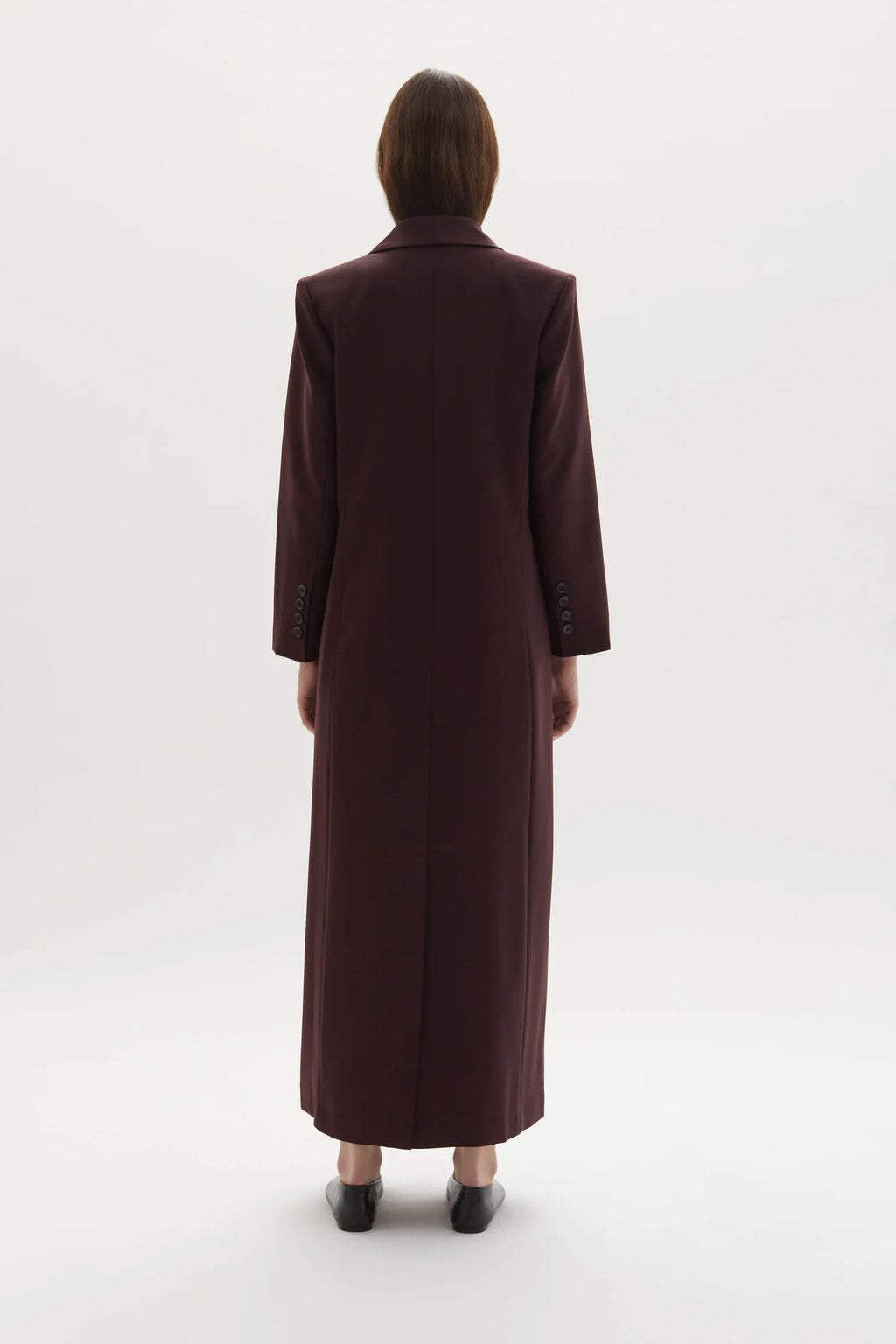 Allora Overcoat Plum