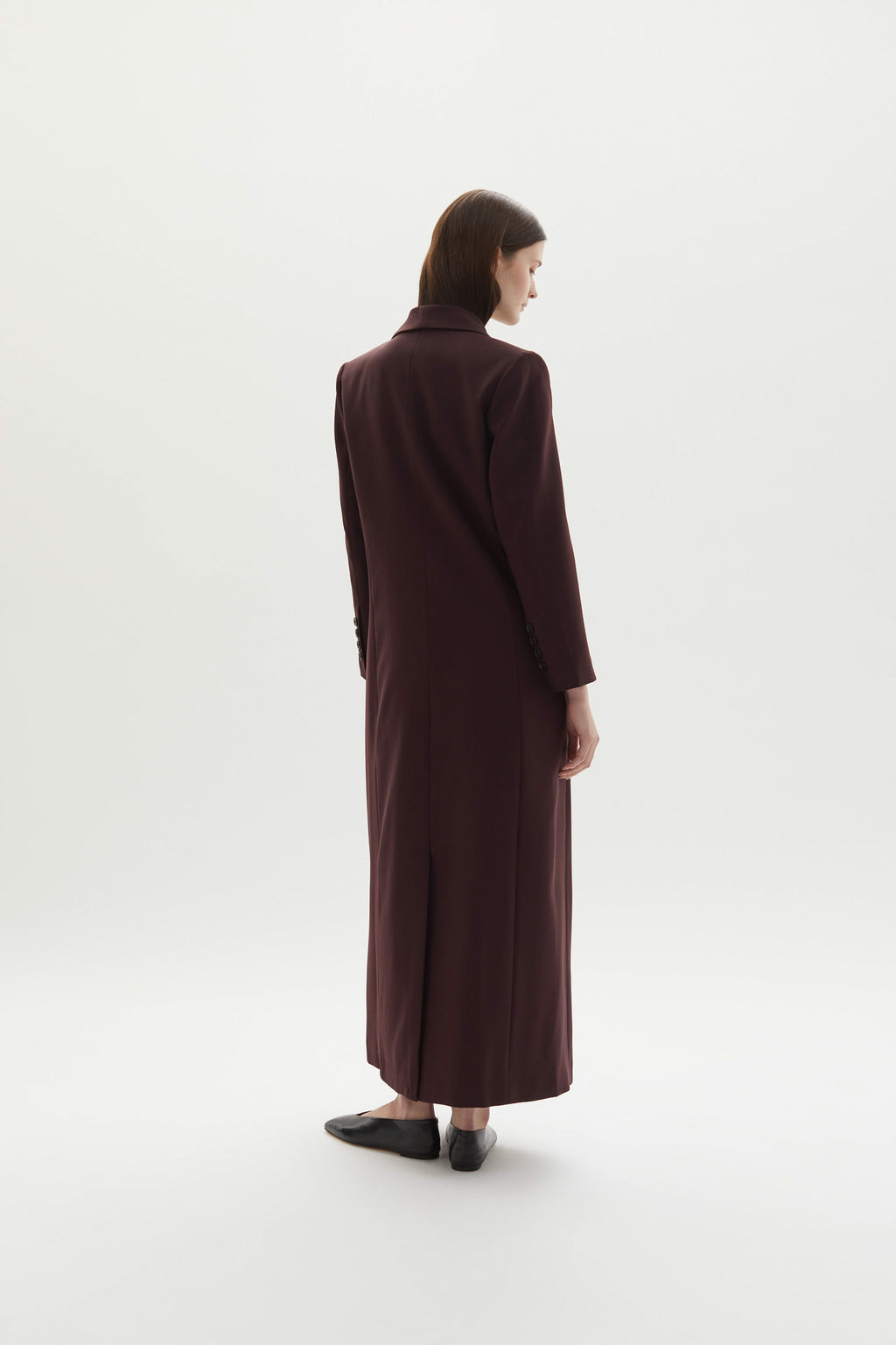 Allora Overcoat Plum