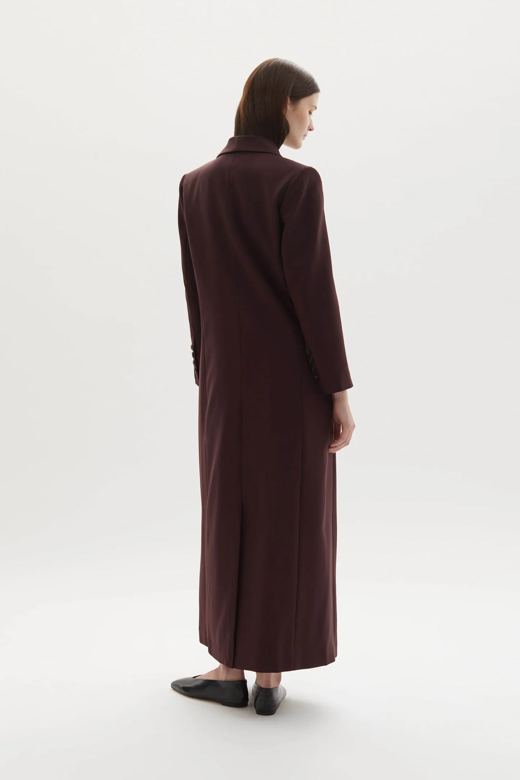 Allora Overcoat Plum