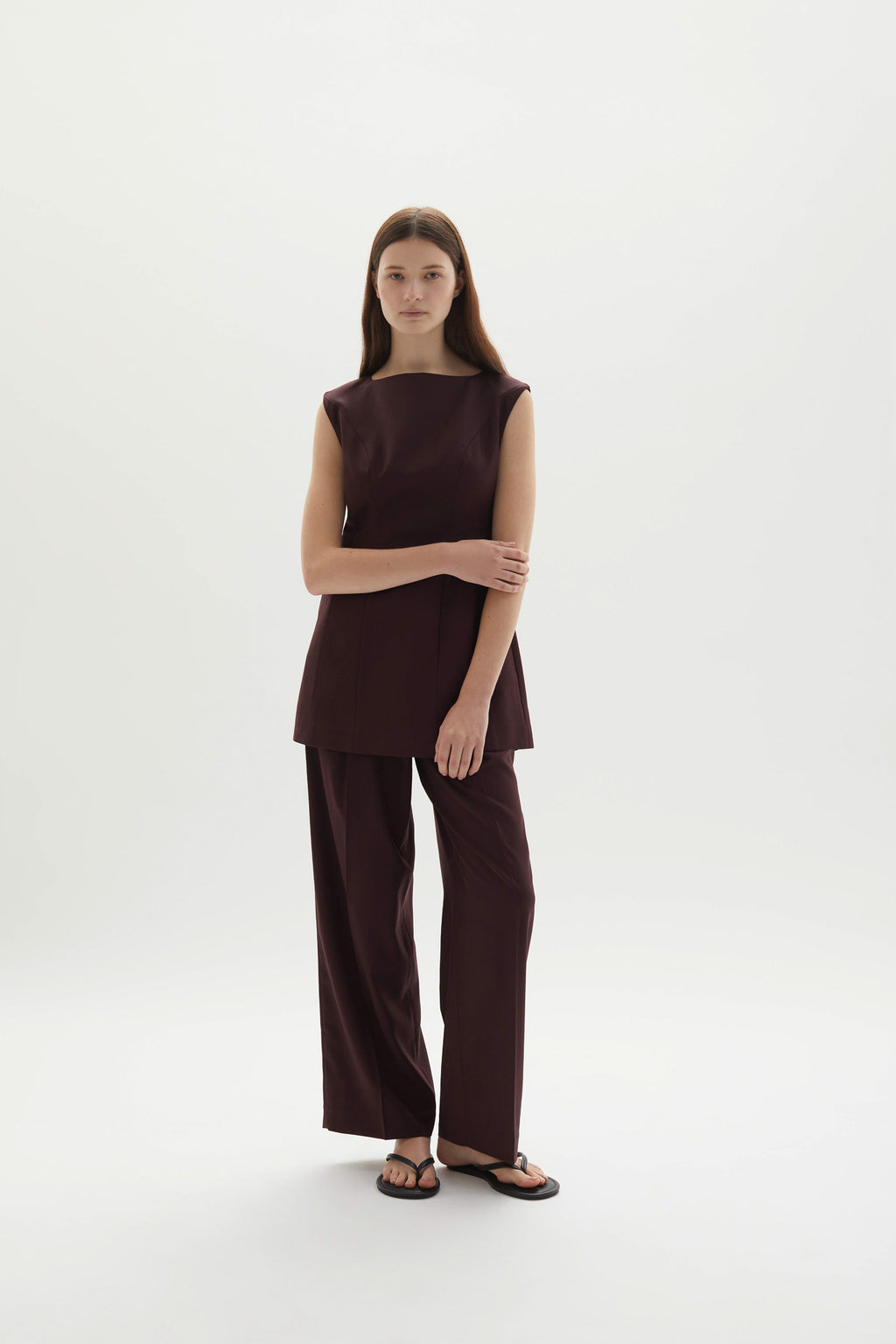 Kelli Mini Dress Plum