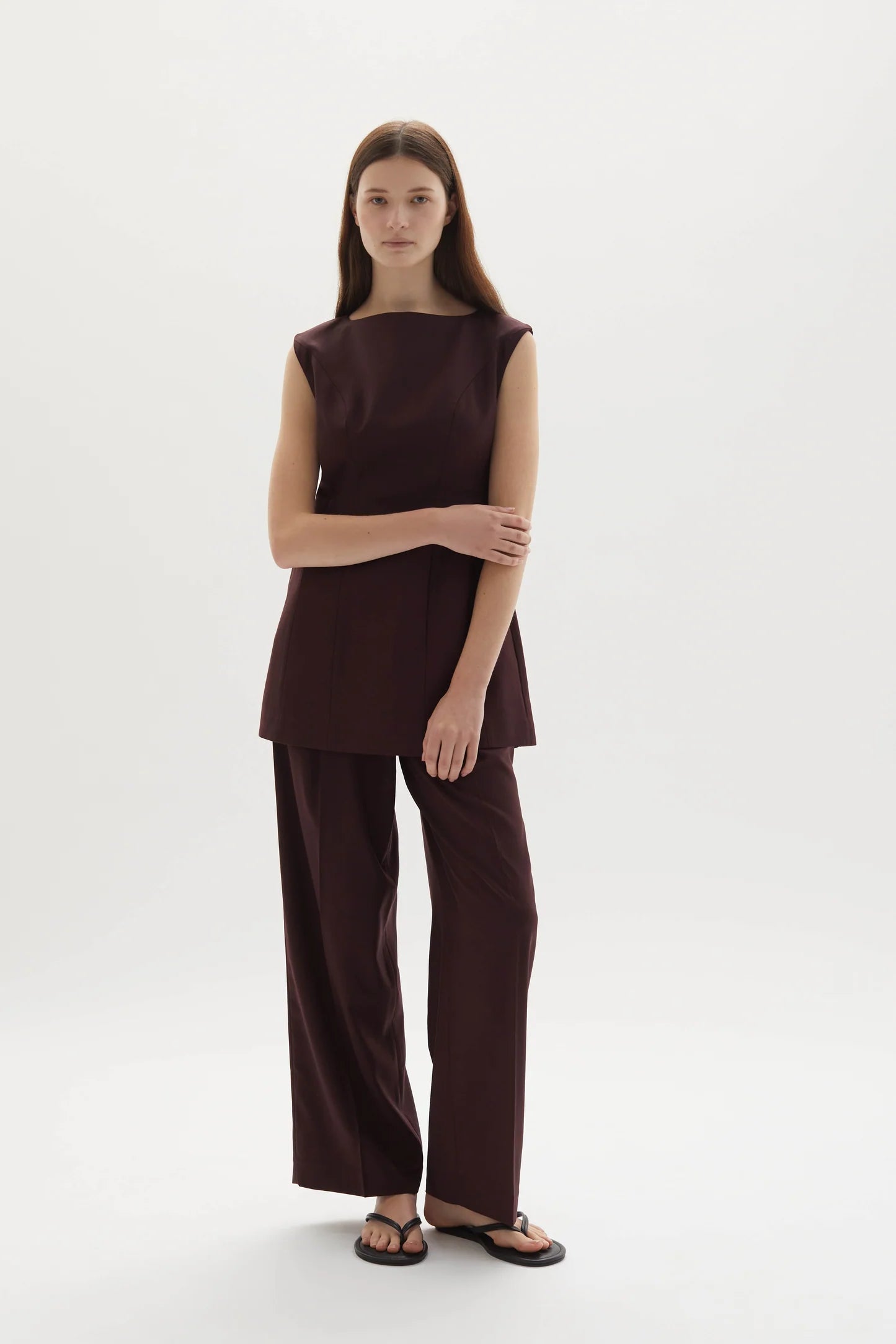 Ila Trouser Plum