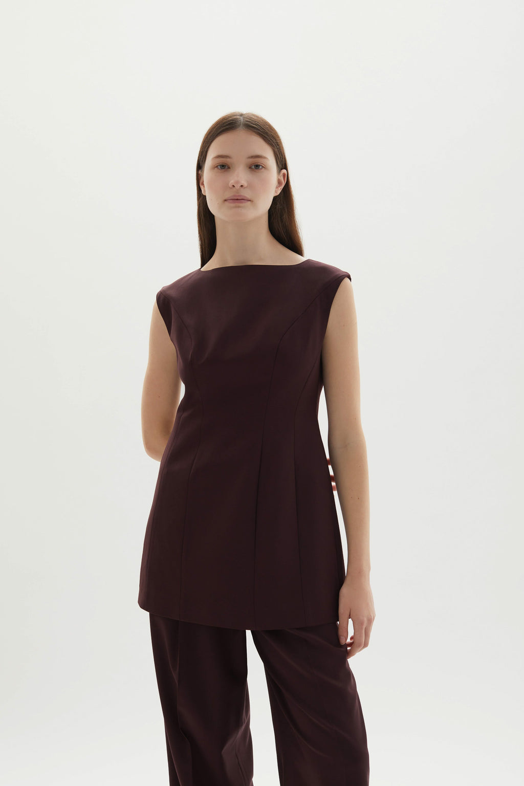 Kelli Mini Dress Plum