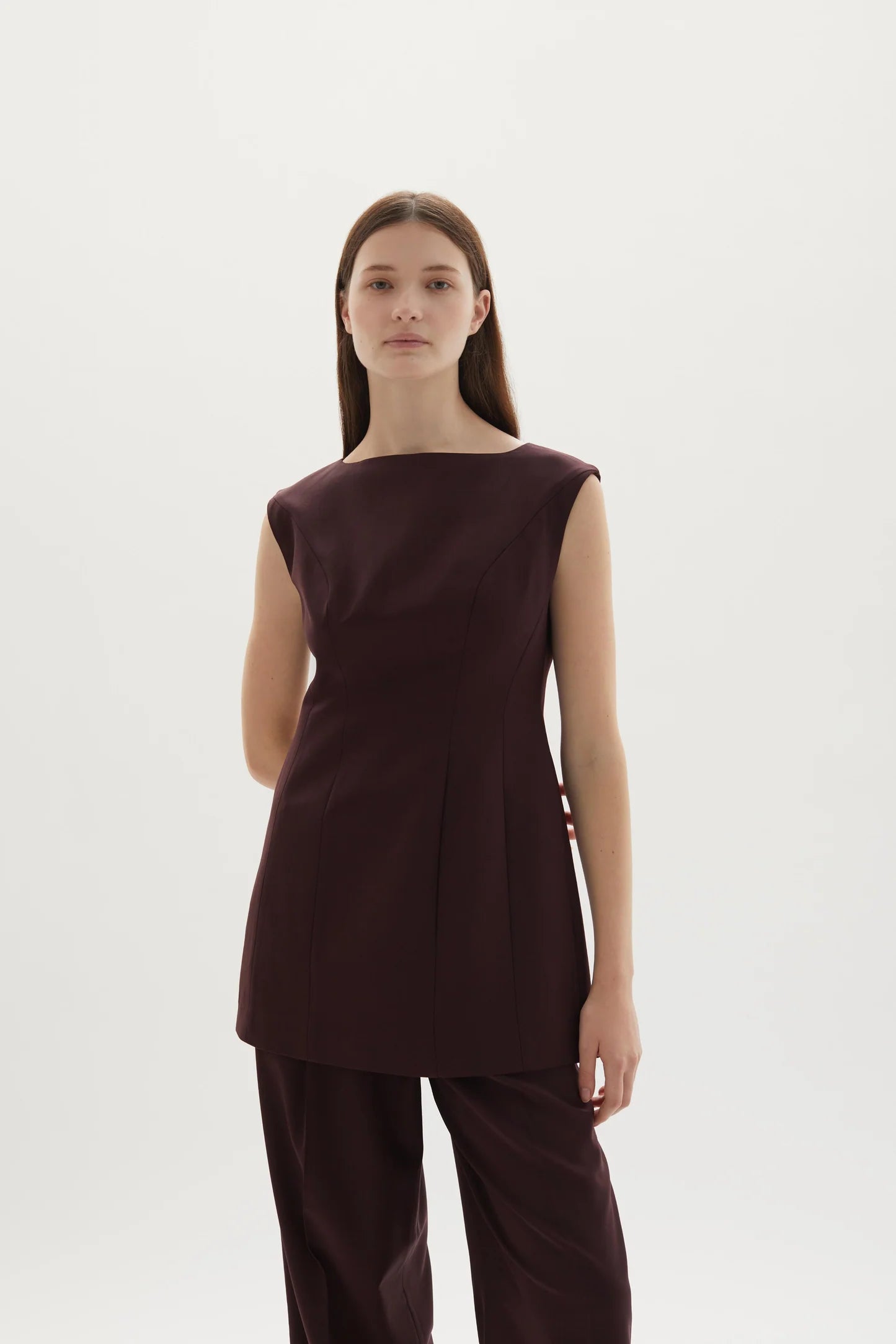 Kelli Mini Dress Plum