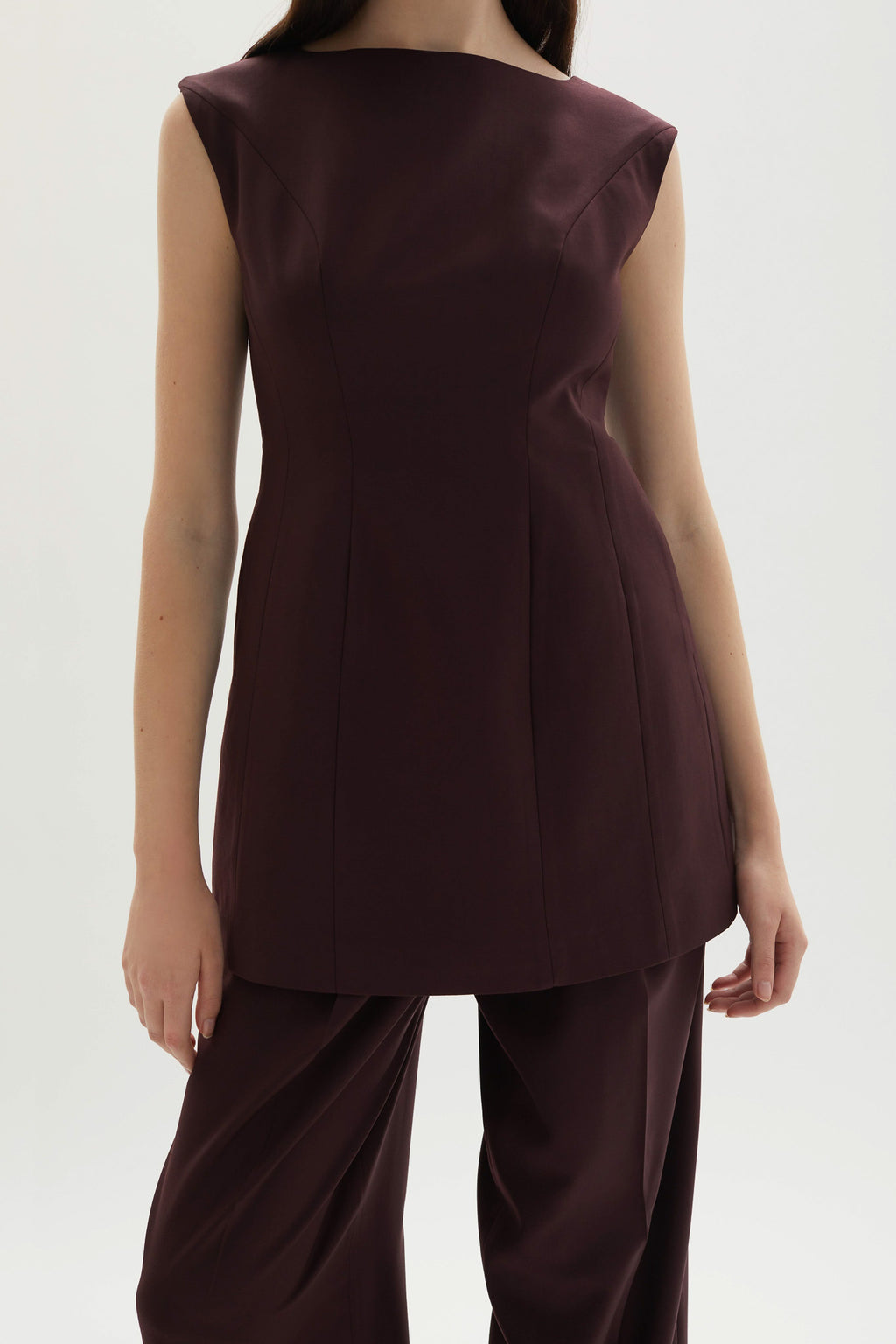 Kelli Mini Dress Plum