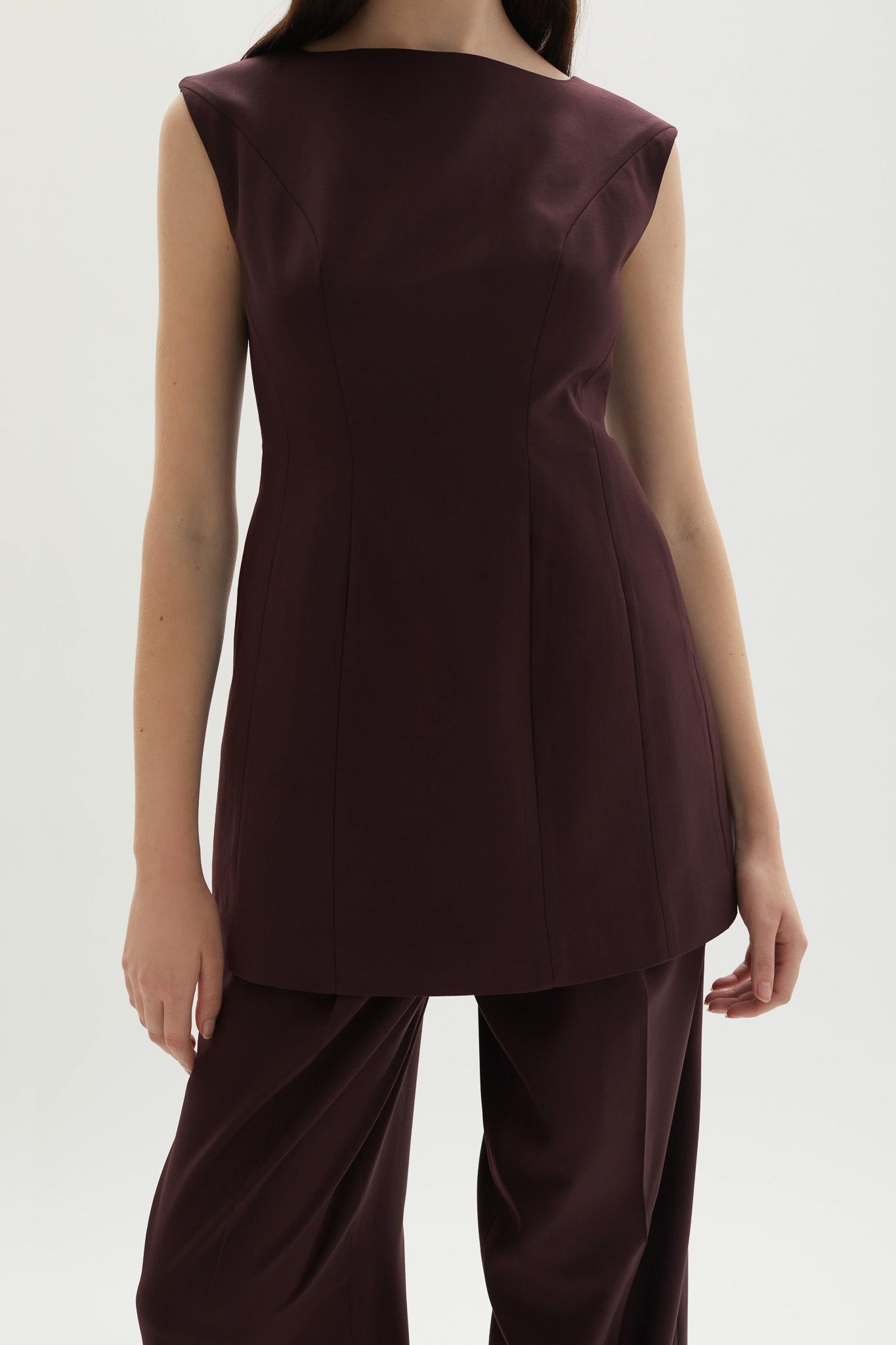 Kelli Mini Dress Plum