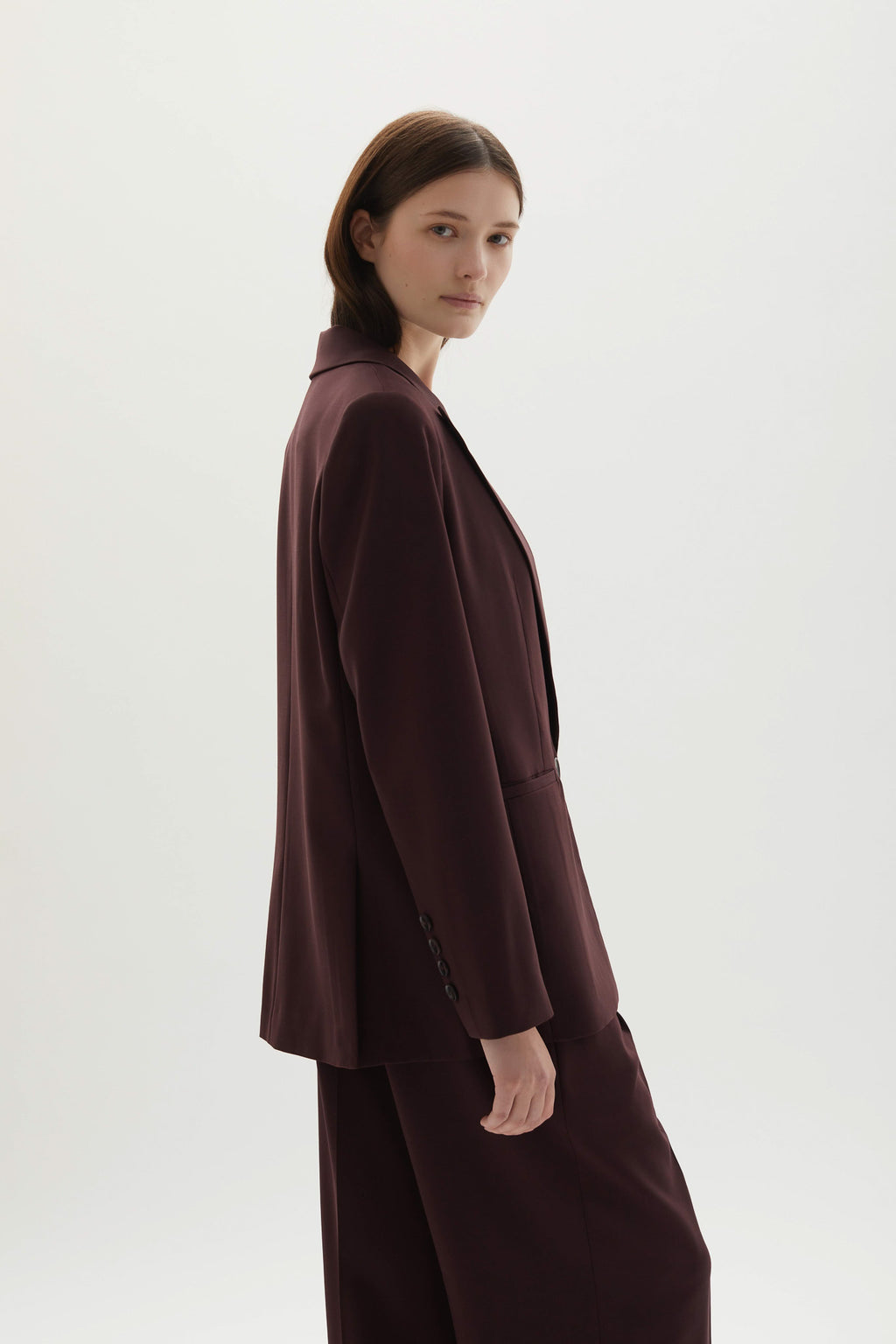 Ila Blazer Plum