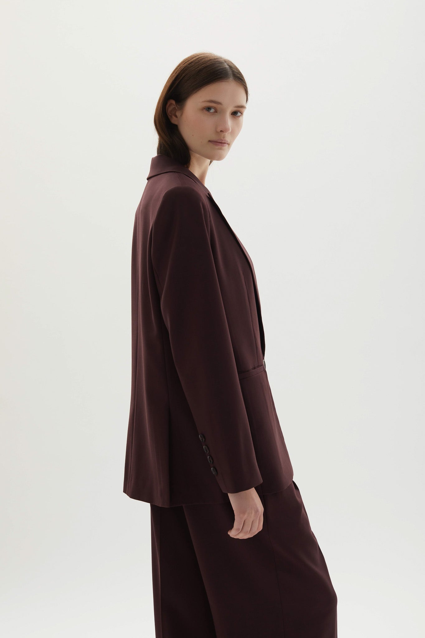 Ila Blazer Plum