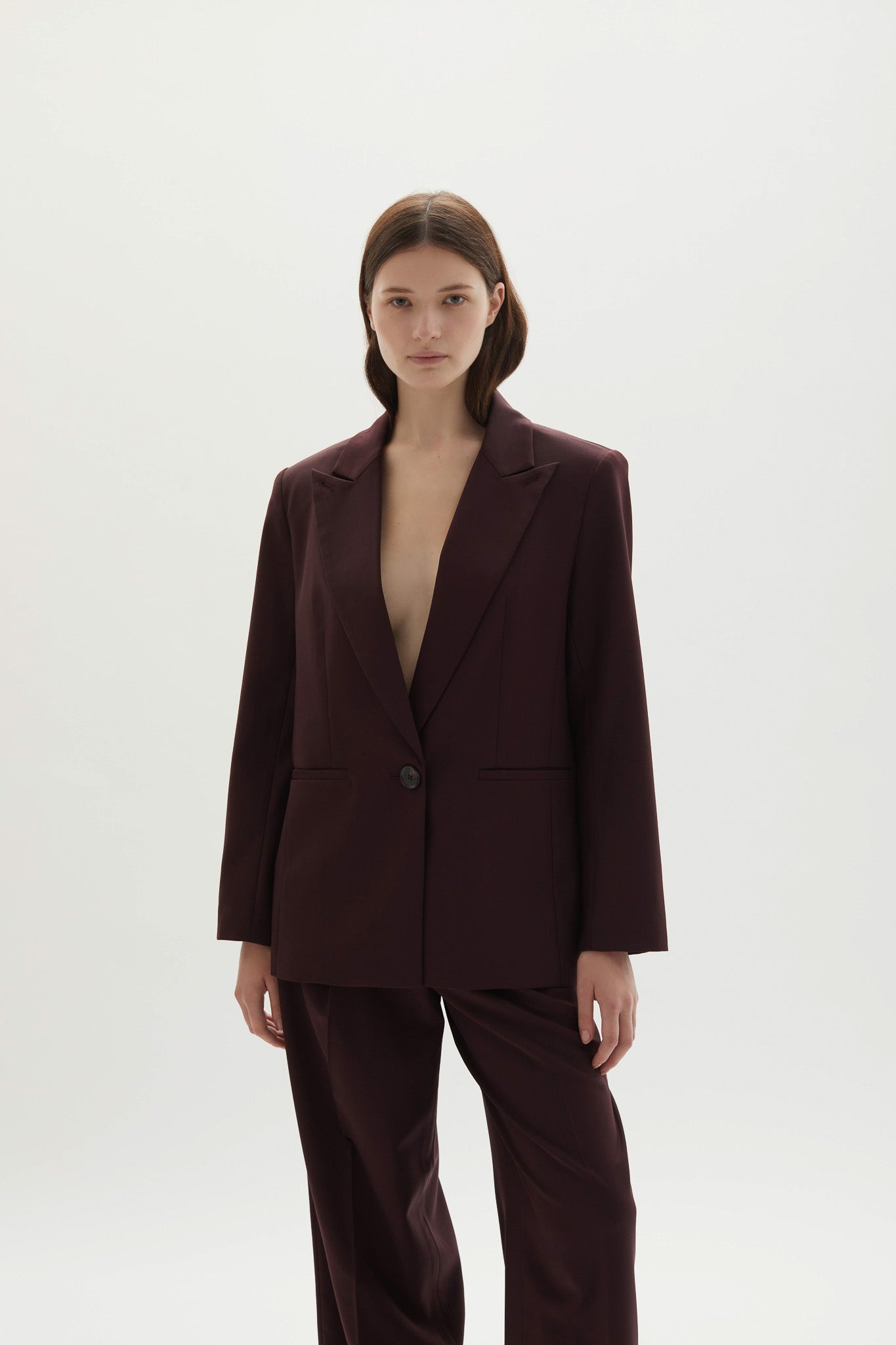 Ila Blazer Plum