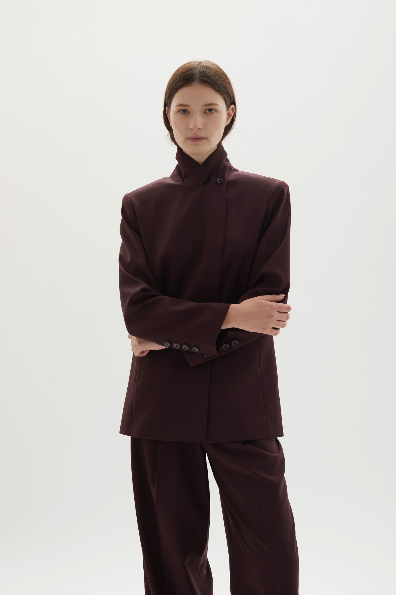 Ila Blazer Plum