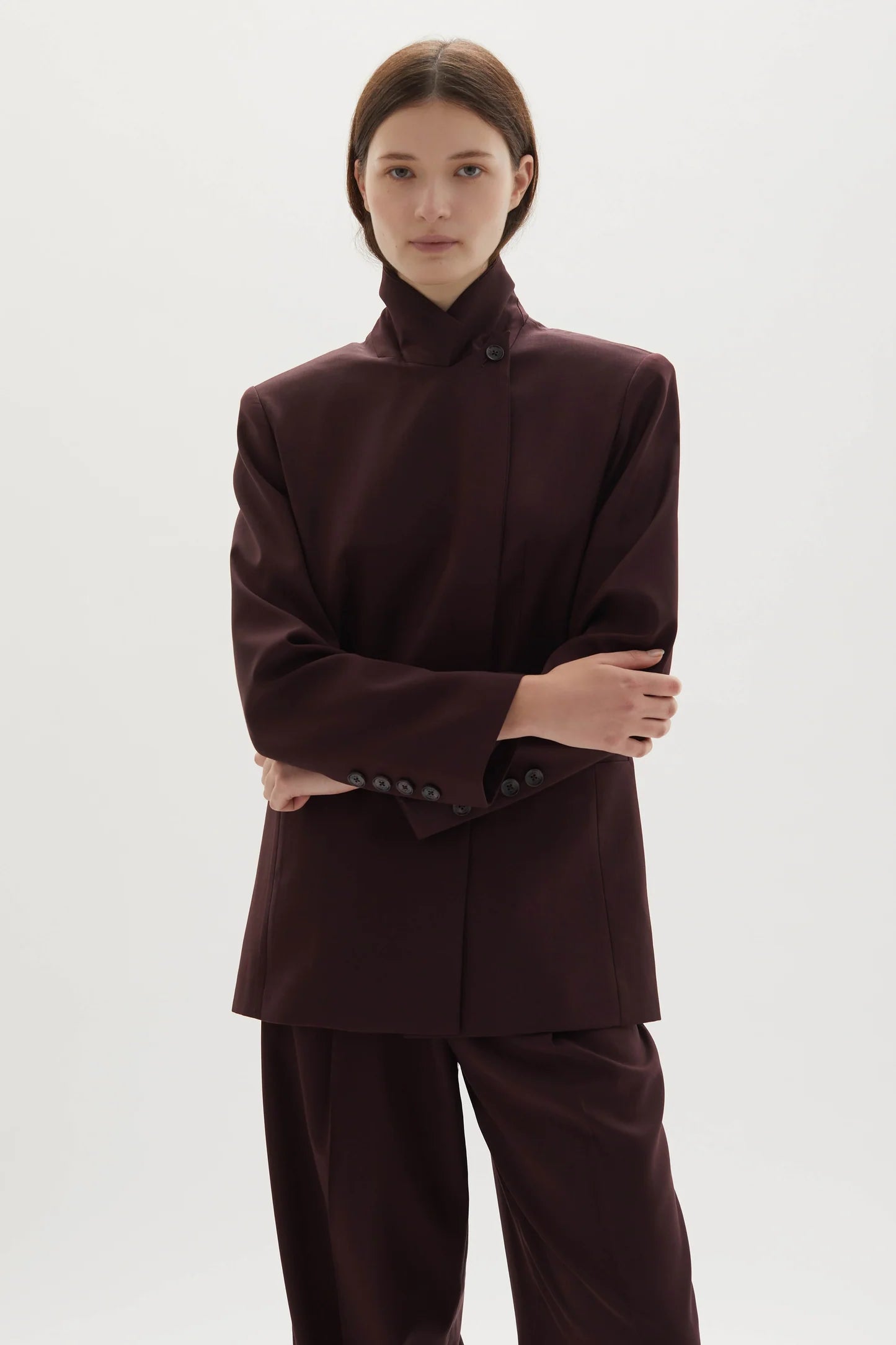 Ila Blazer Plum