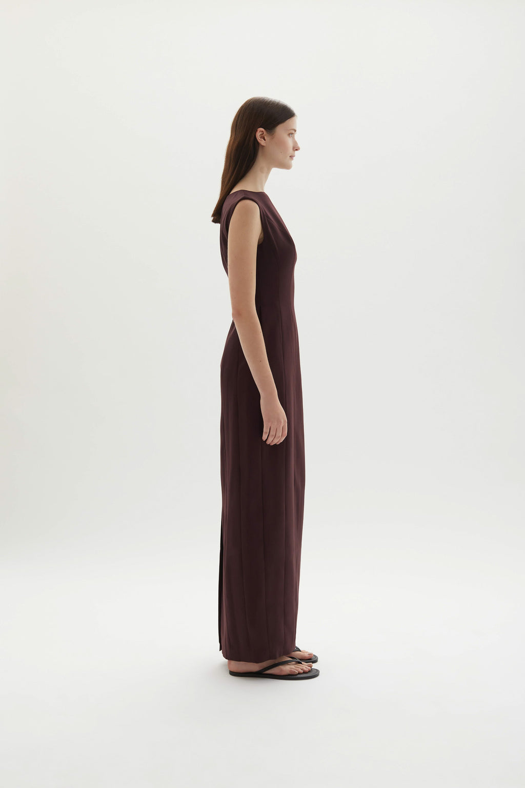 Kelli Maxi Dress Plum