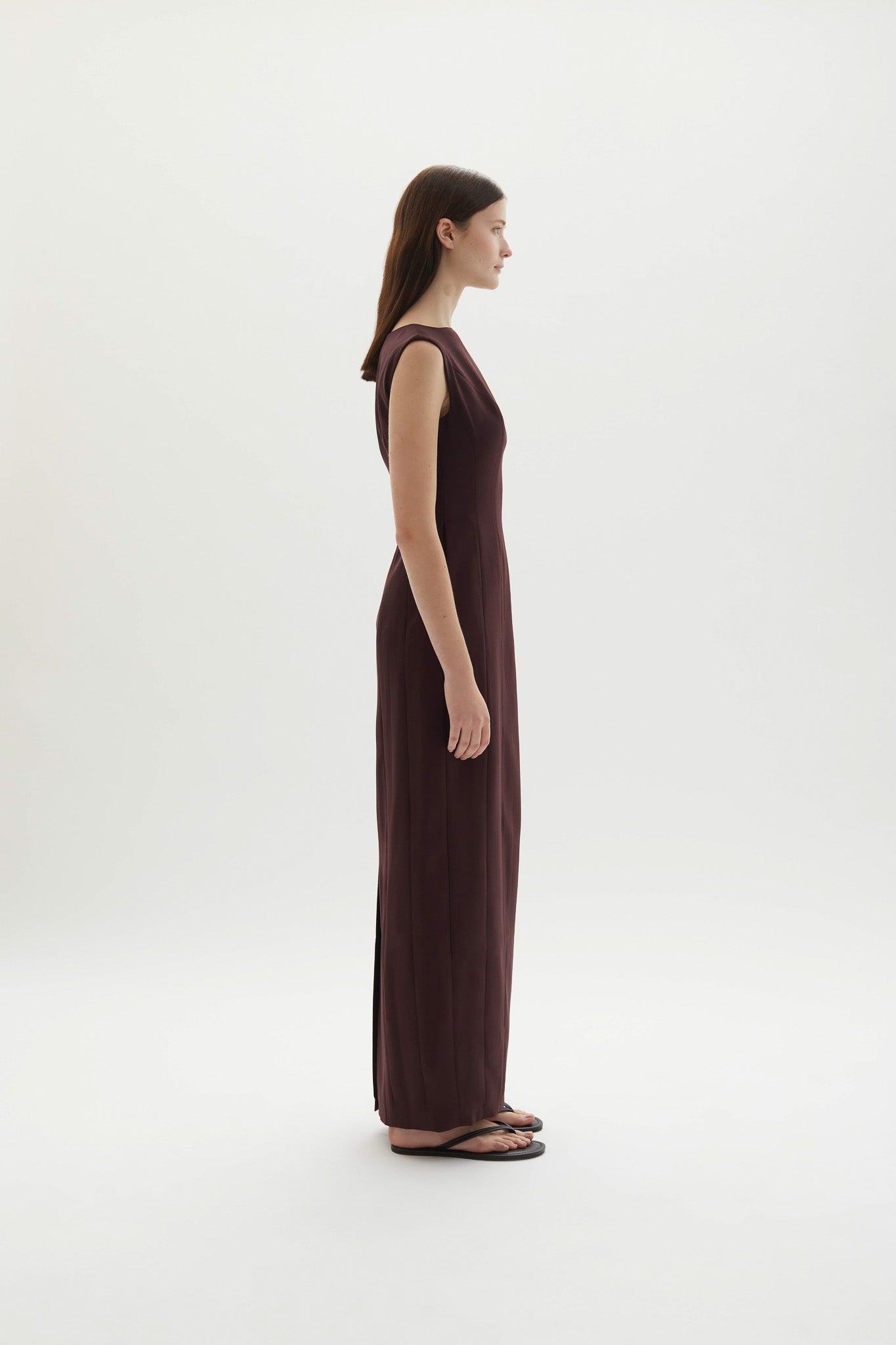 Kelli Maxi Dress Plum