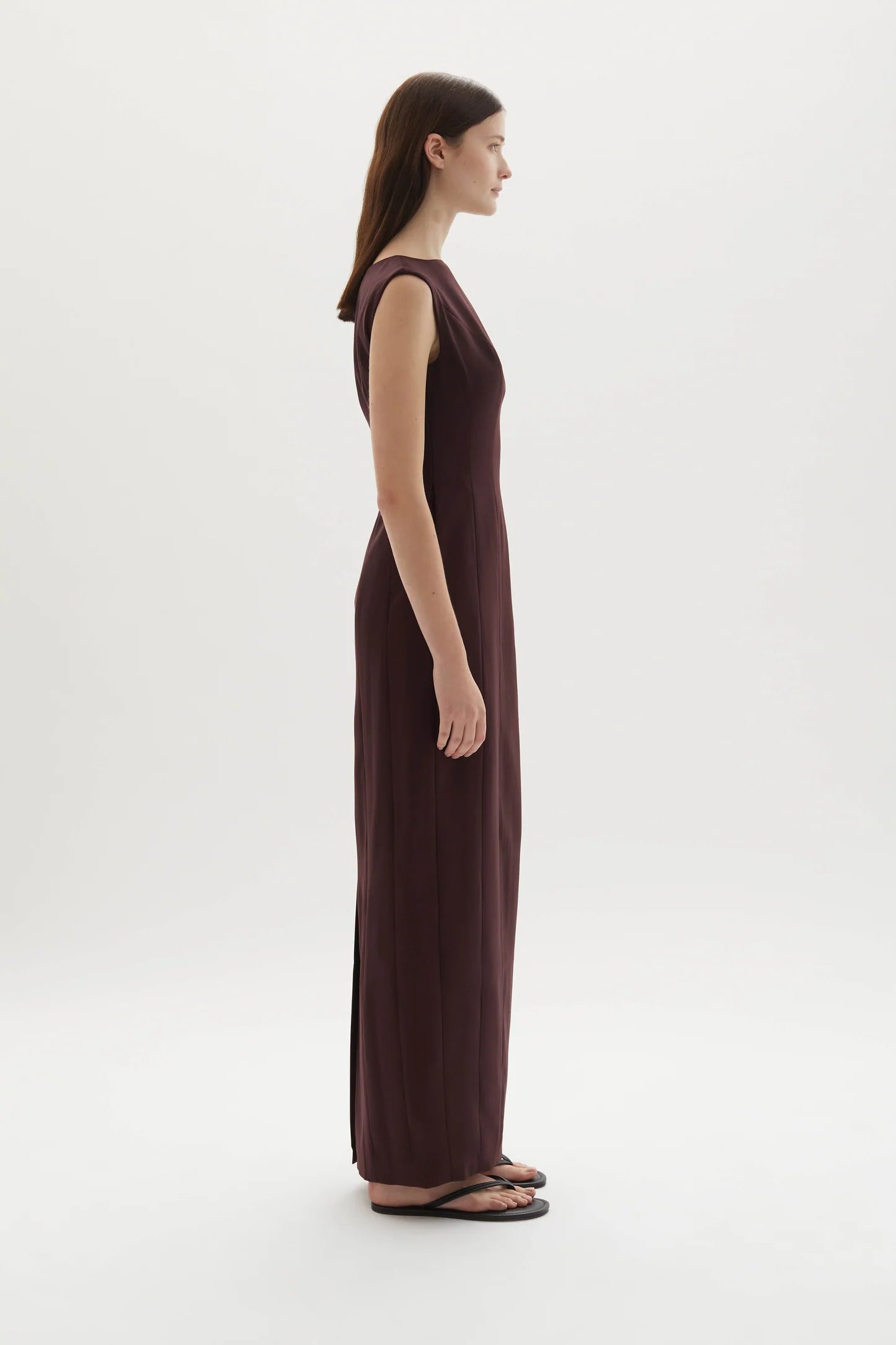 Kelli Maxi Dress Plum