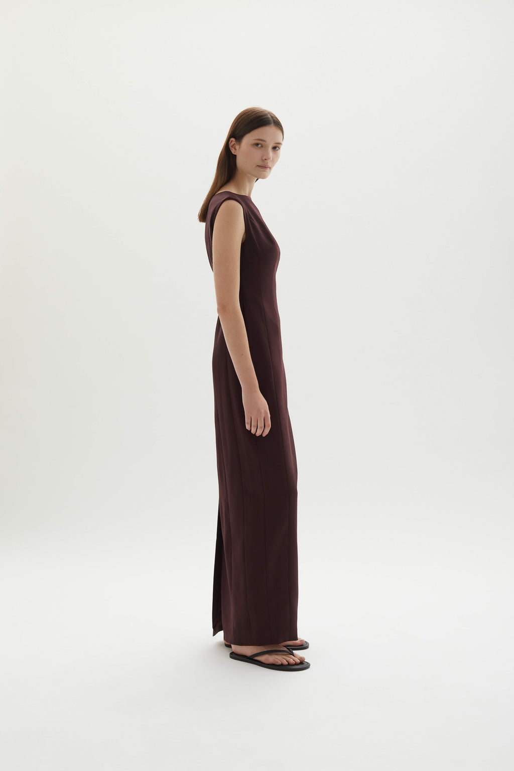 Kelli Maxi Dress Plum