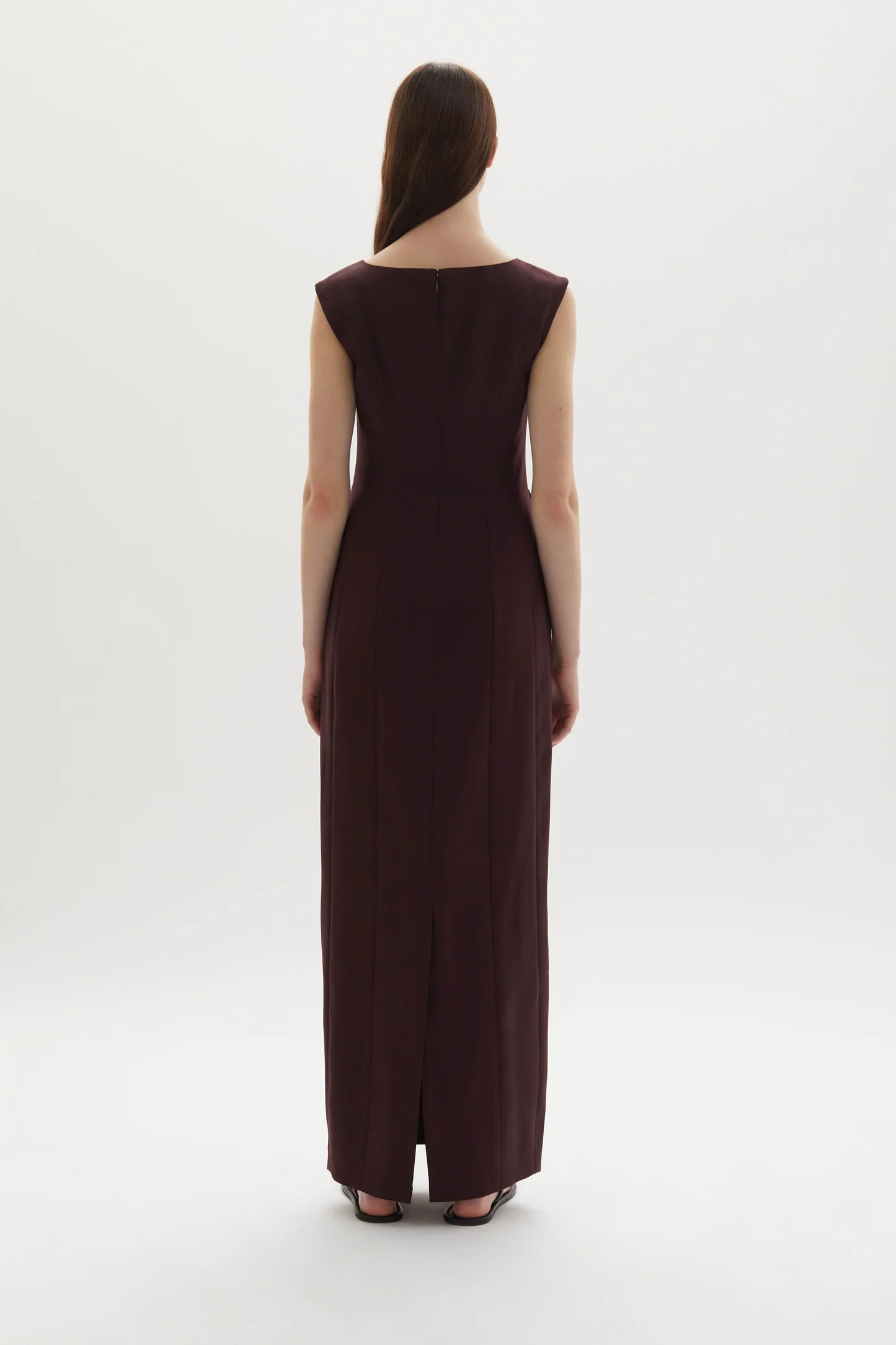 Kelli Maxi Dress Plum
