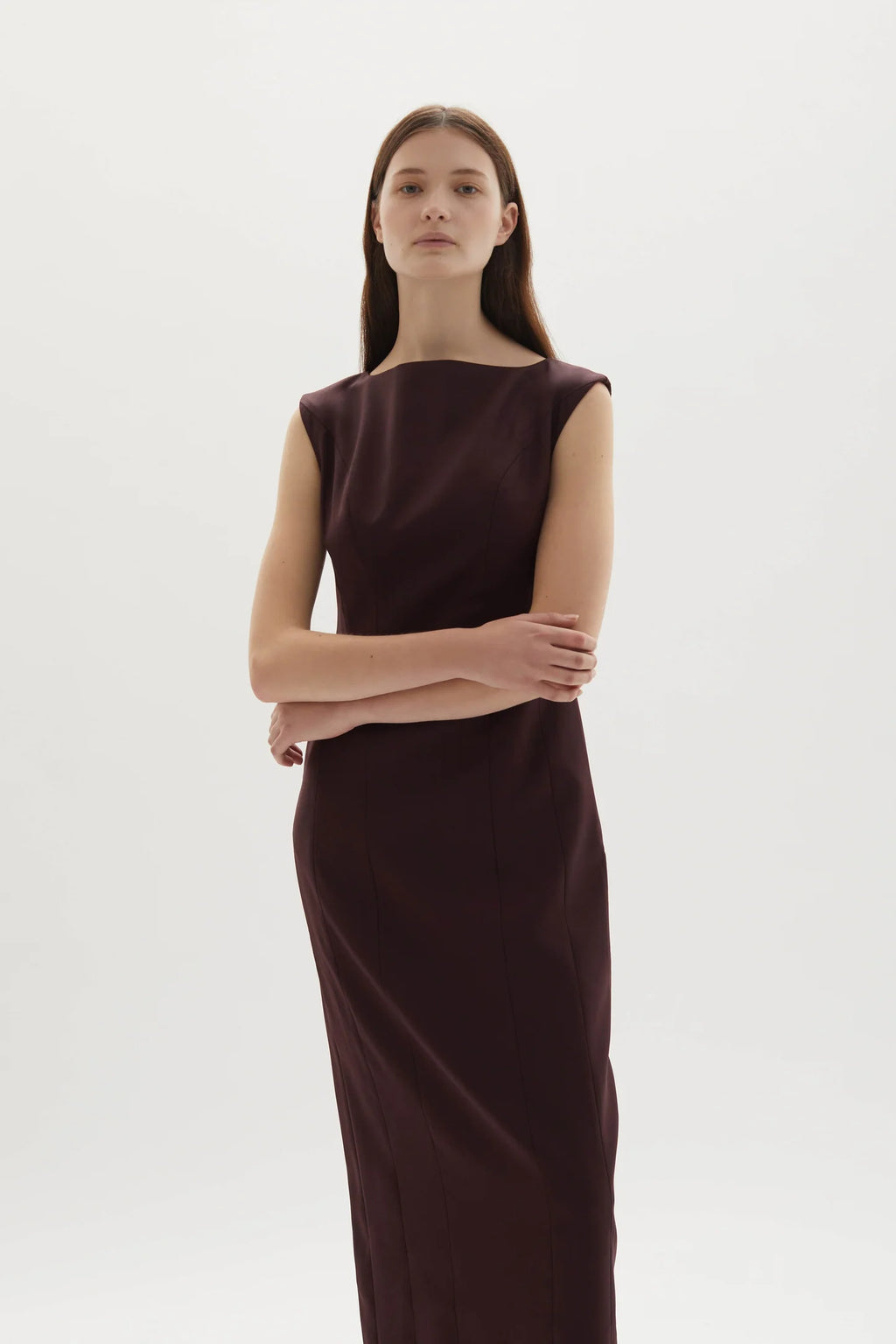 Kelli Maxi Dress Plum