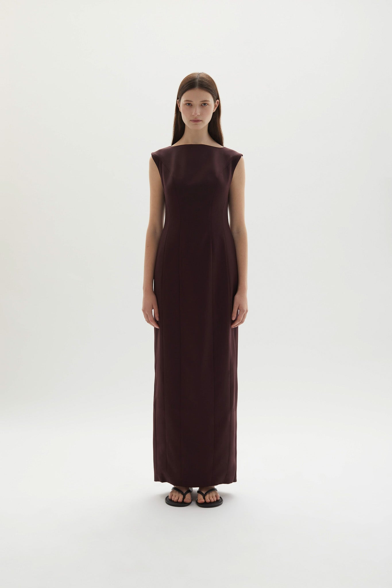 Kelli Maxi Dress Plum