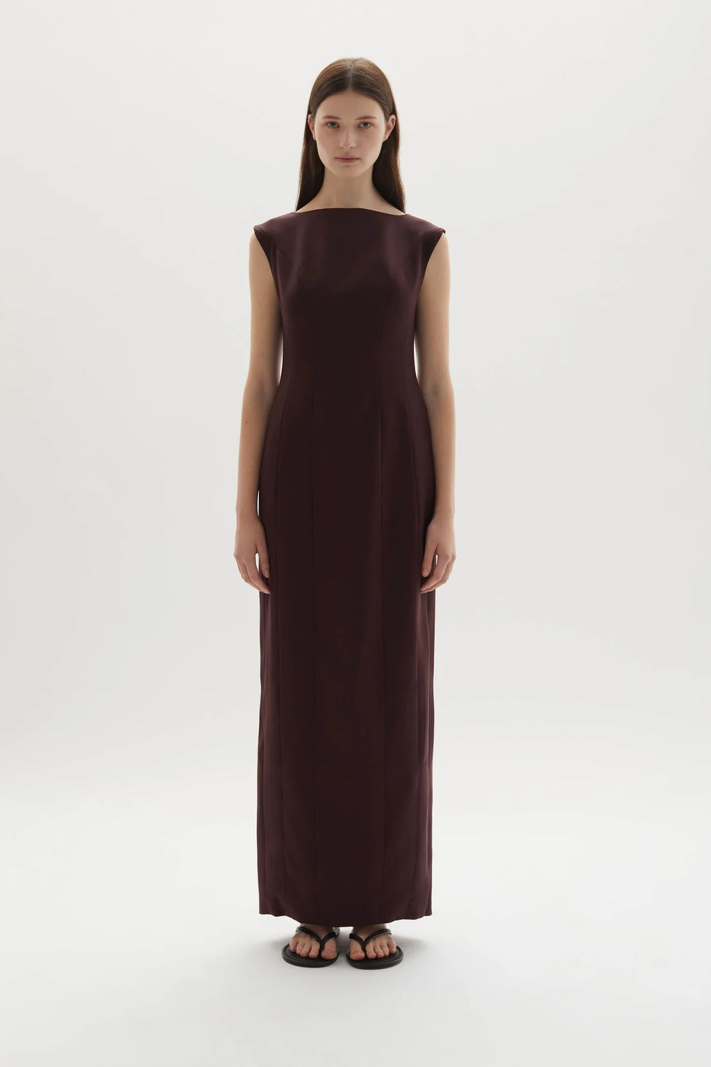 Kelli Maxi Dress Plum
