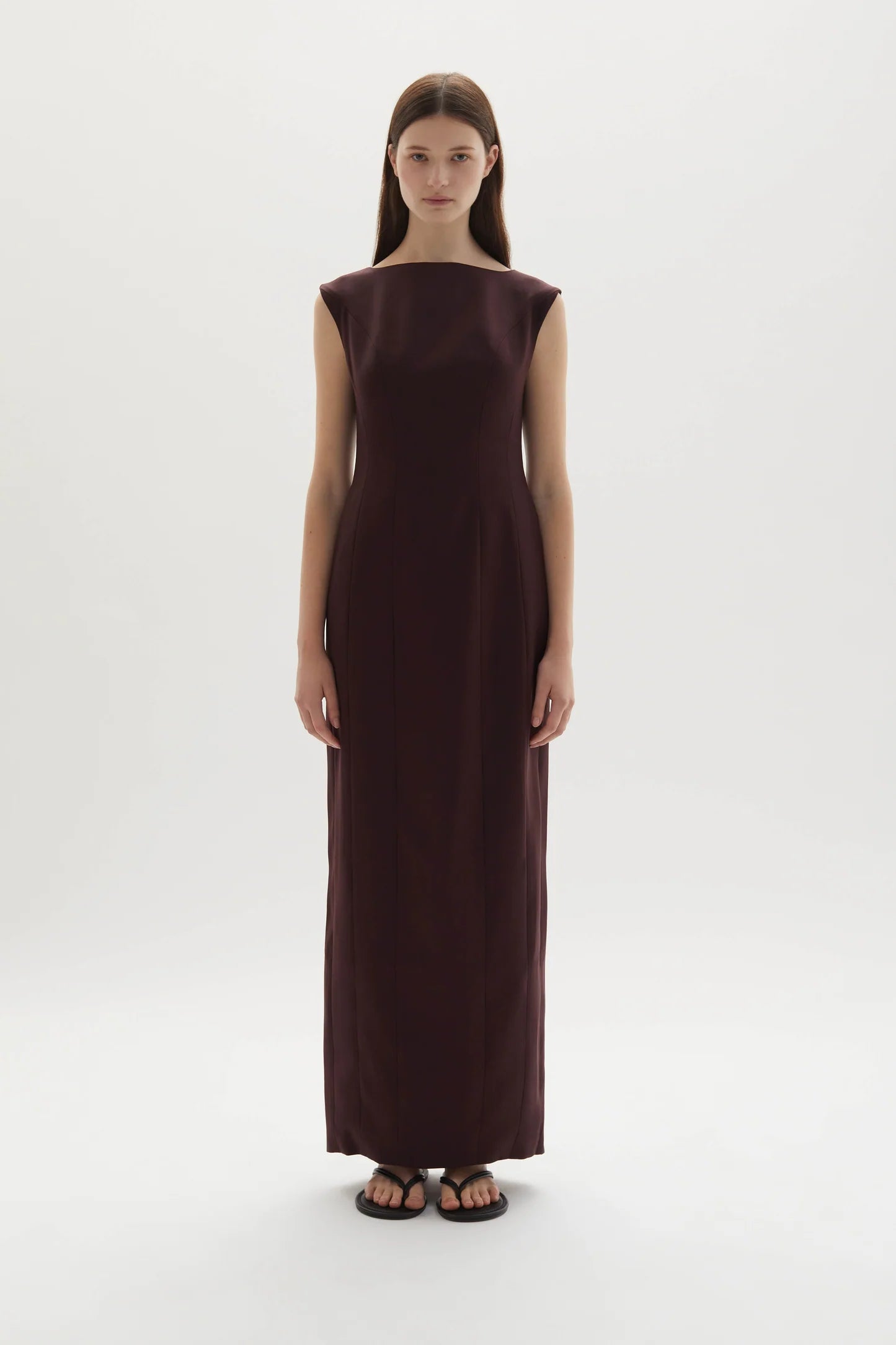Kelli Maxi Dress Plum