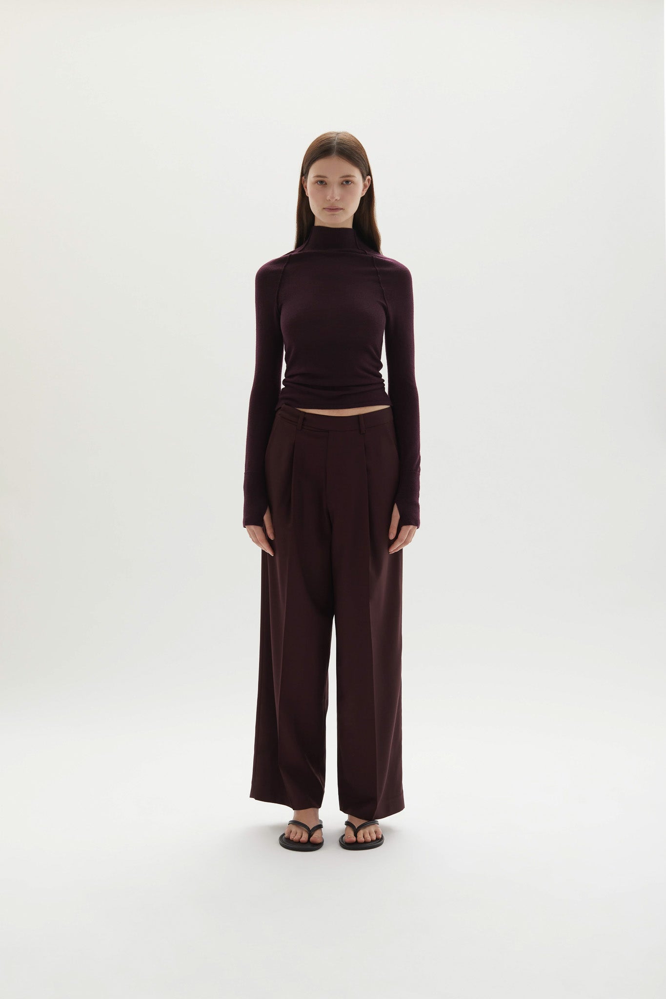 Ila Trouser Plum