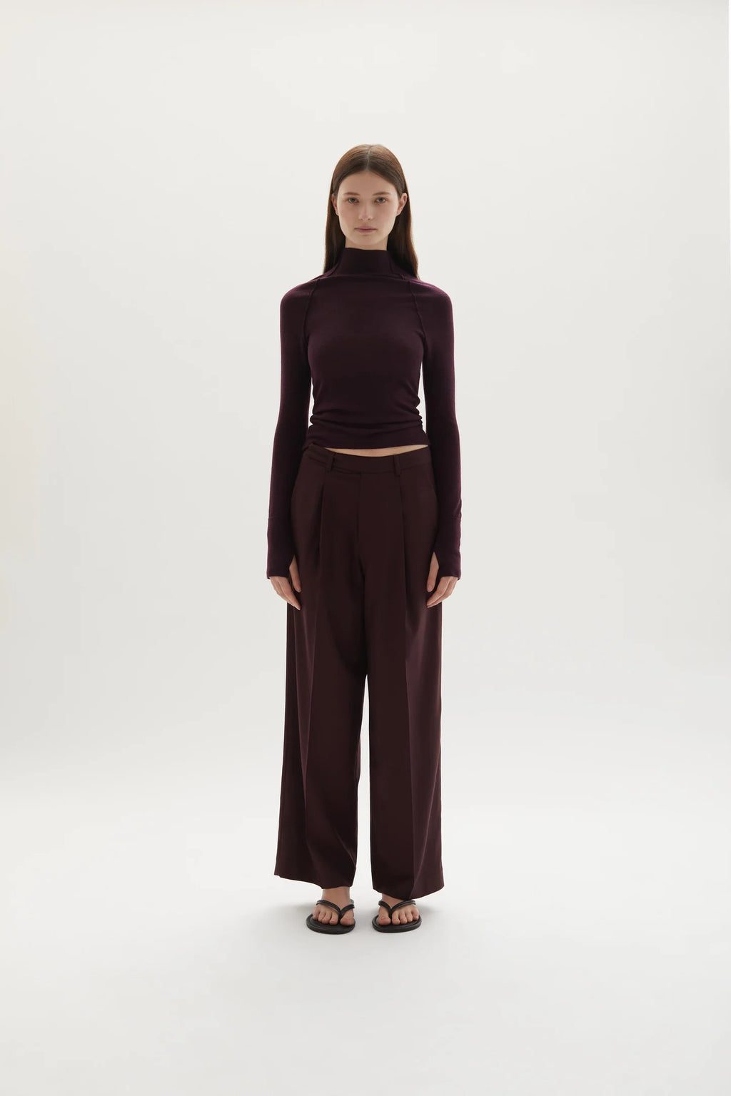 Ila Trouser Plum
