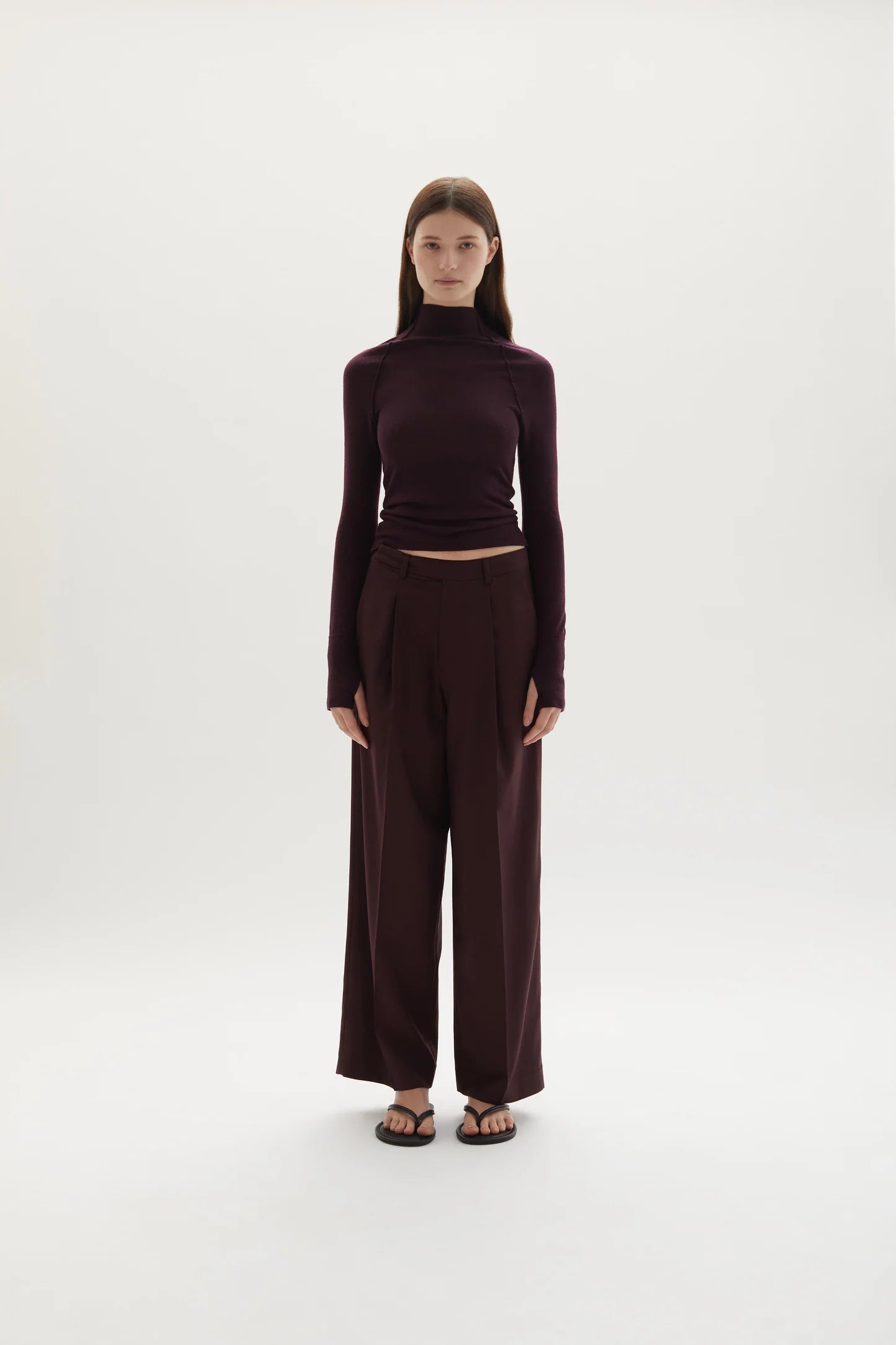 Ila Trouser Plum