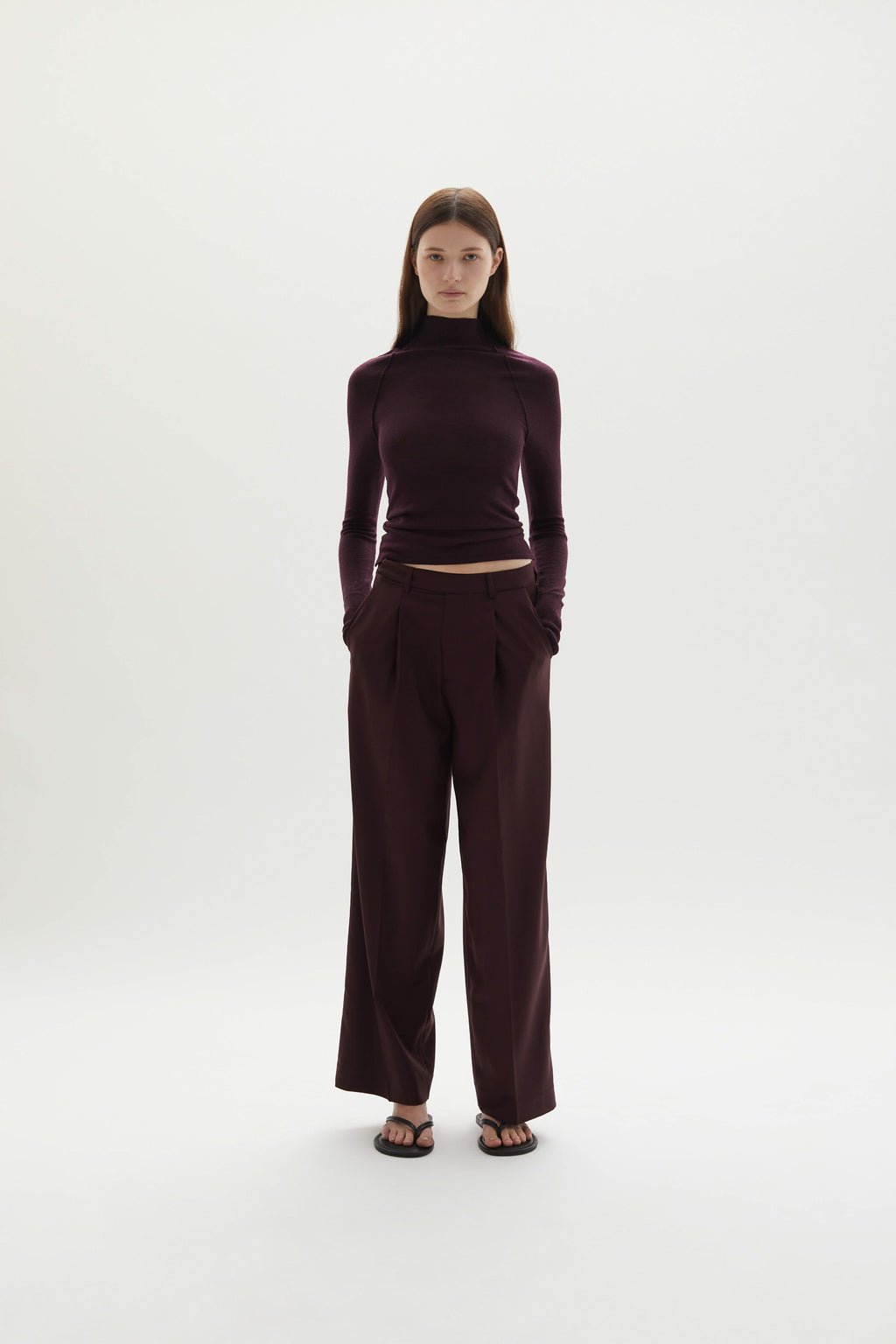 Ila Trouser Plum